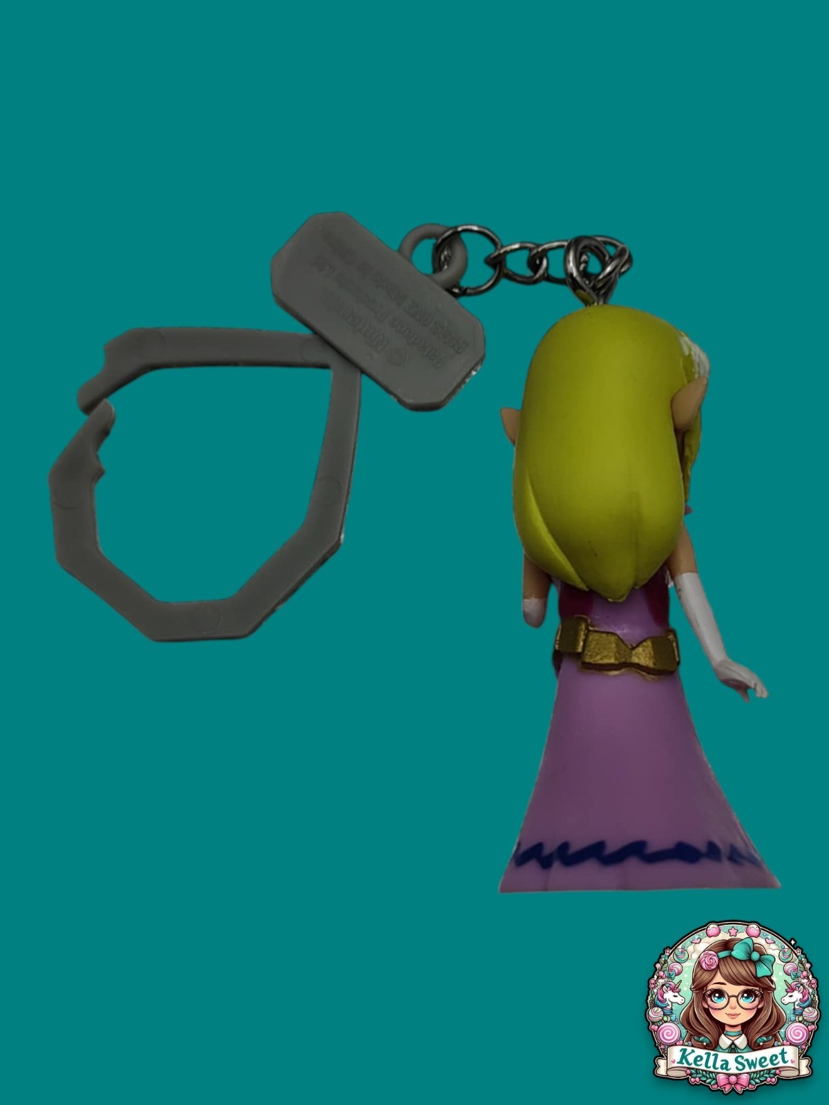 The Legend Of Zelda: Wind Waker “Princess Zelda” Backpack Buddy Bag Clip