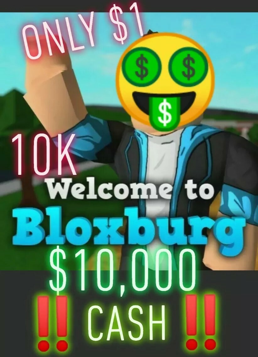 ‼️💵 10k Roblox Bloxburg Cash! | FAST & 100% SAFE 💵(PLEASE READ DESCRIPTION!)‼️