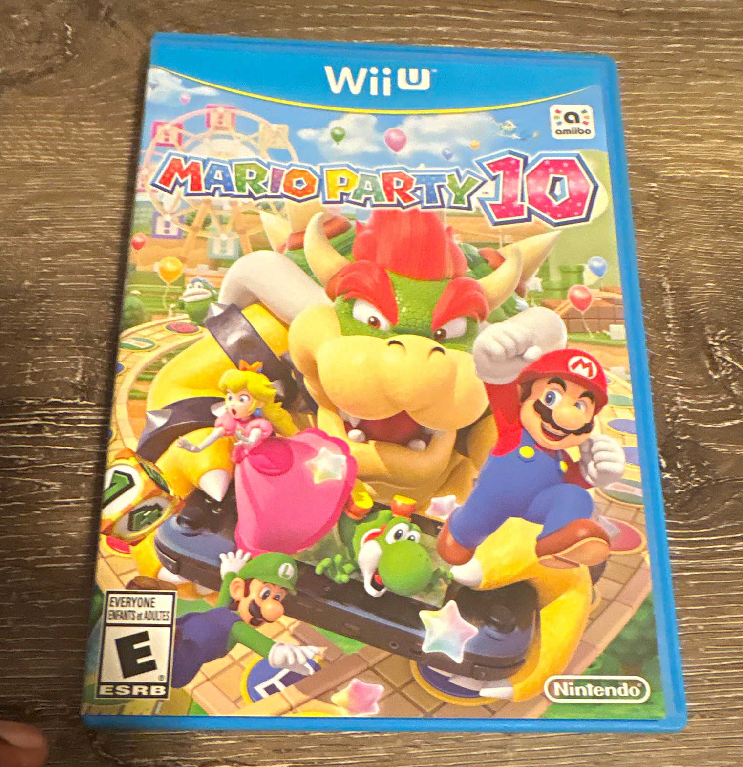 Nintendo Mario Party 10 Nintendo Wii U Party Game E-Everyone Amiibo Compatible