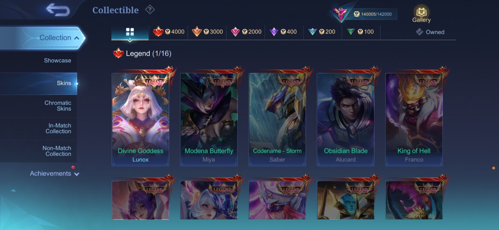 mobile legends bang bang accounts for sale(NA Server) (USA SERVER)