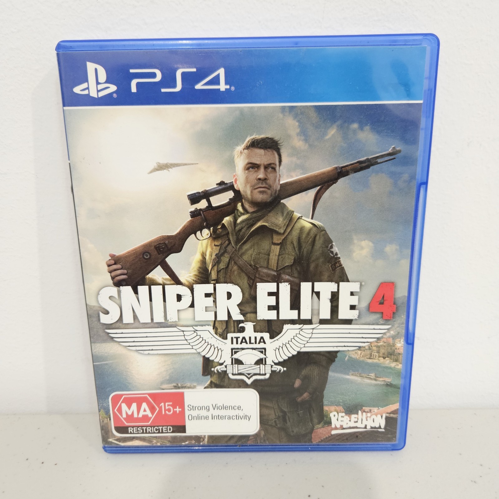 Sniper Elite 4 Sony PlayStation 4 PS4 Game Italy World War 2