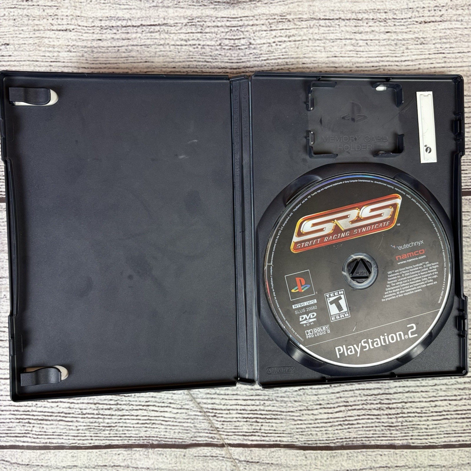 Sony PlayStation 2 Street Racing Syndicate SRS Racing / Action Video Game