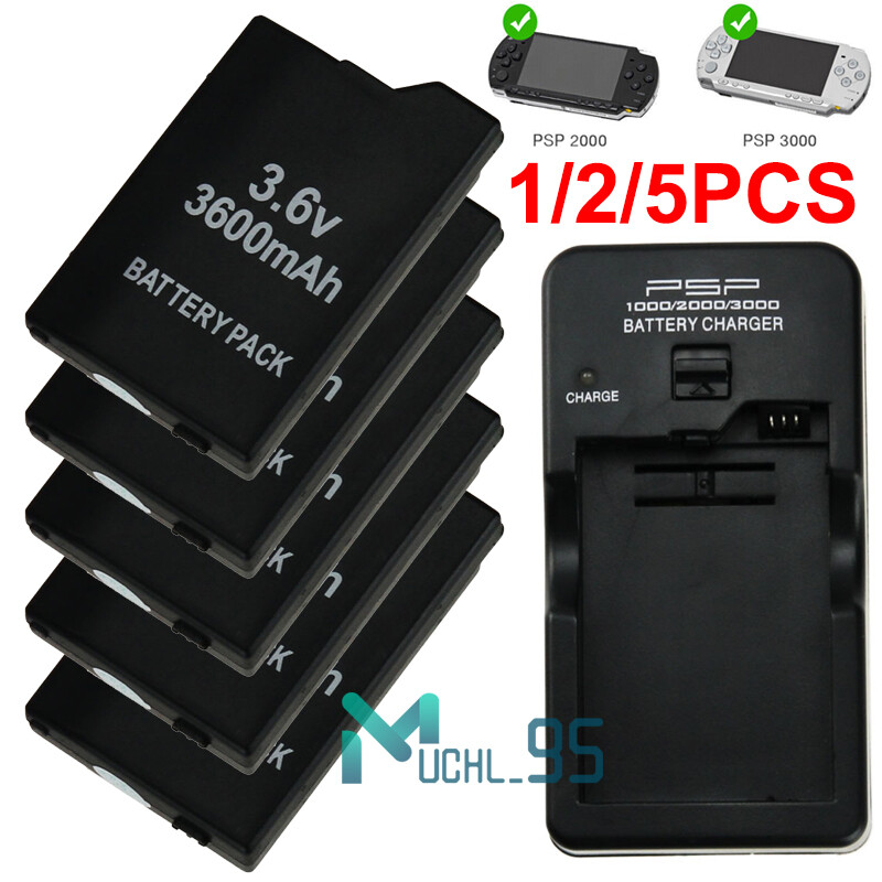 Rechargeable Replacement Battery 3600mAh 3.6V For Sony PSP Slim 2000 2001 3000