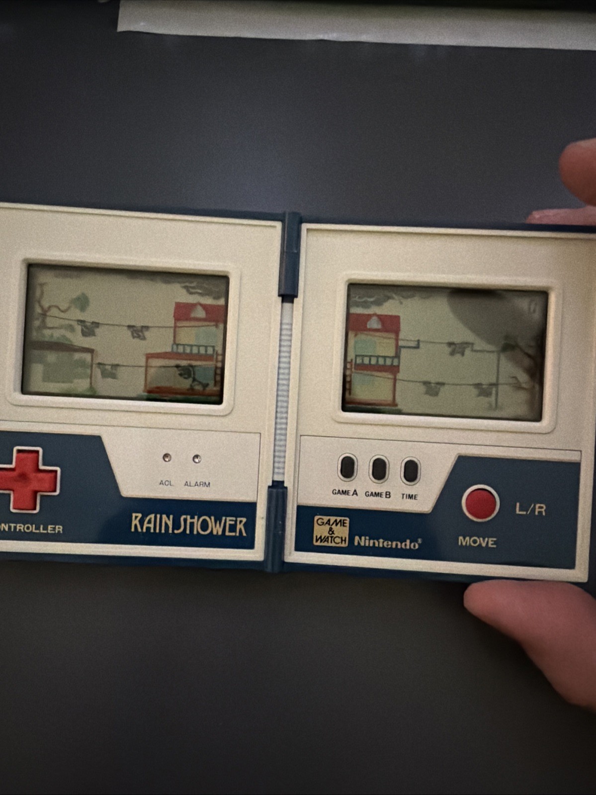 Nintendo Game & Watch RAIN SHOWER LP-57 Vintage 1983