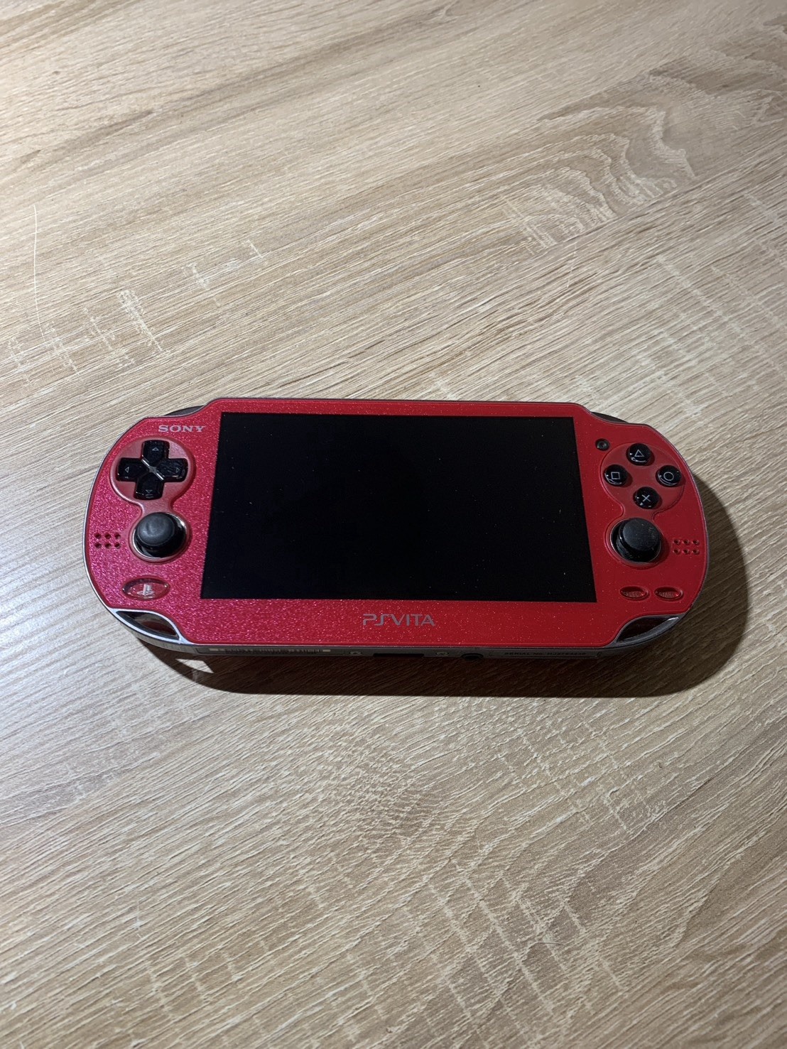 0867 Sony PlayStation PS Vita PCH-1000 Cosmic Red Very Good TESTED