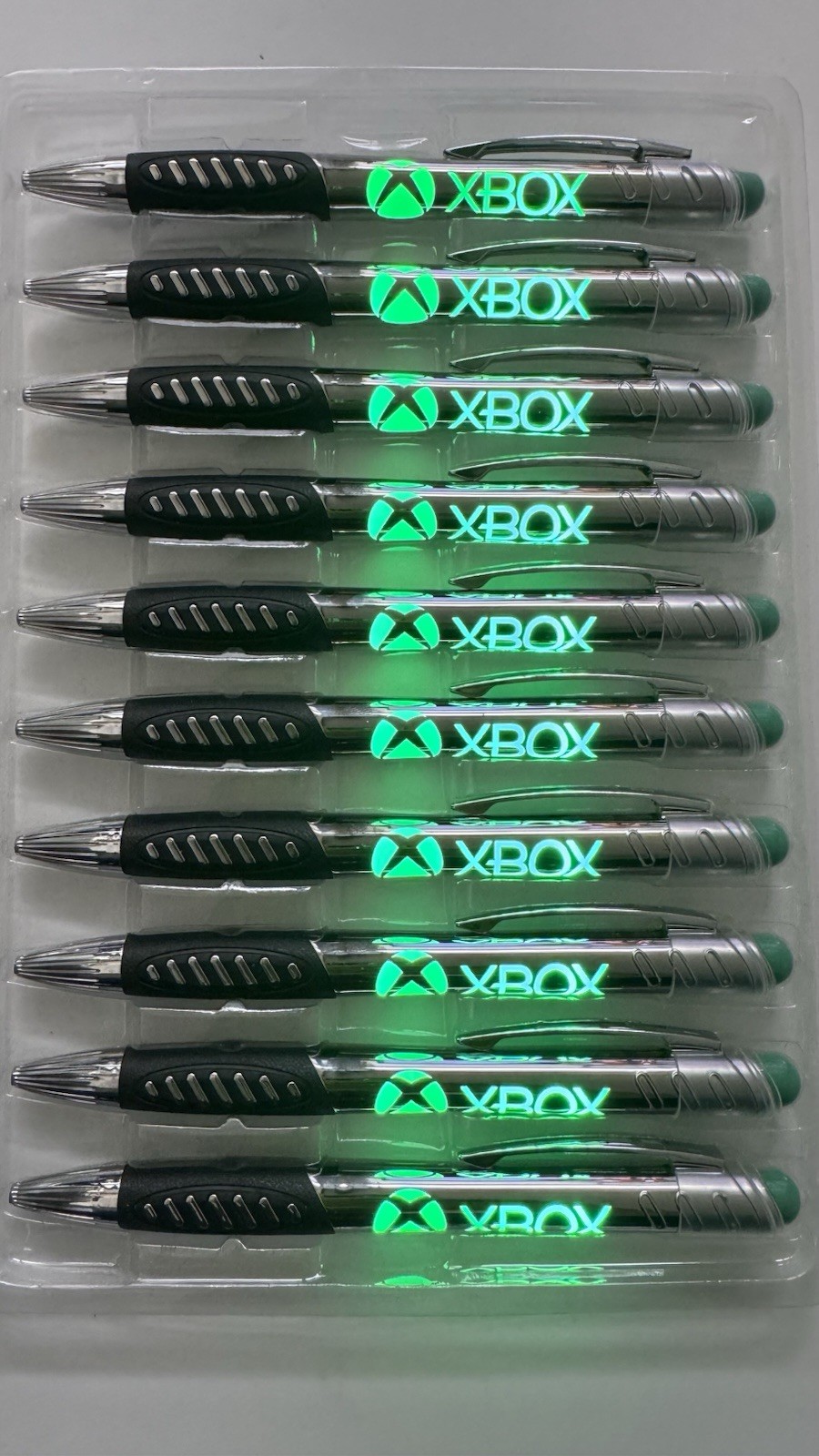 Xbox Promo Pen Lights Up Microsoft Xbox Logo Very Rare Collectible NEW