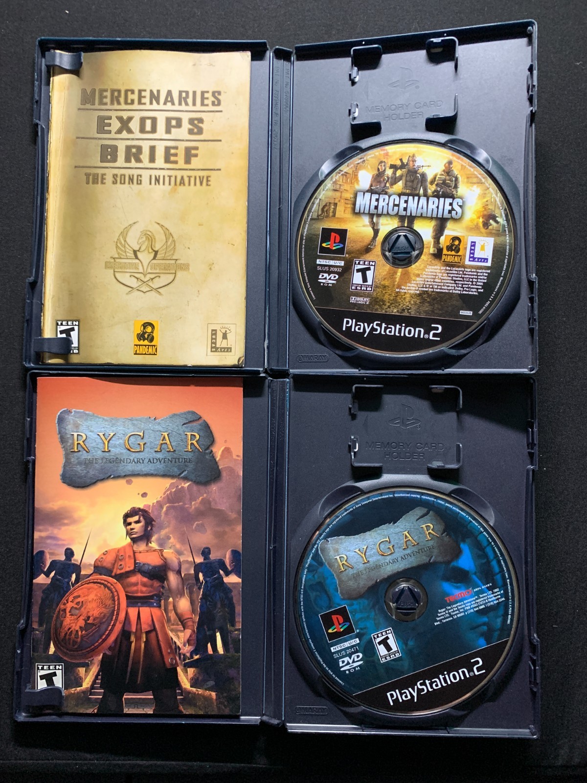 PlayStation 2 PS2 Lot 8 Games Dead to Rights Rygar Genji Black Driver 3 All CIB