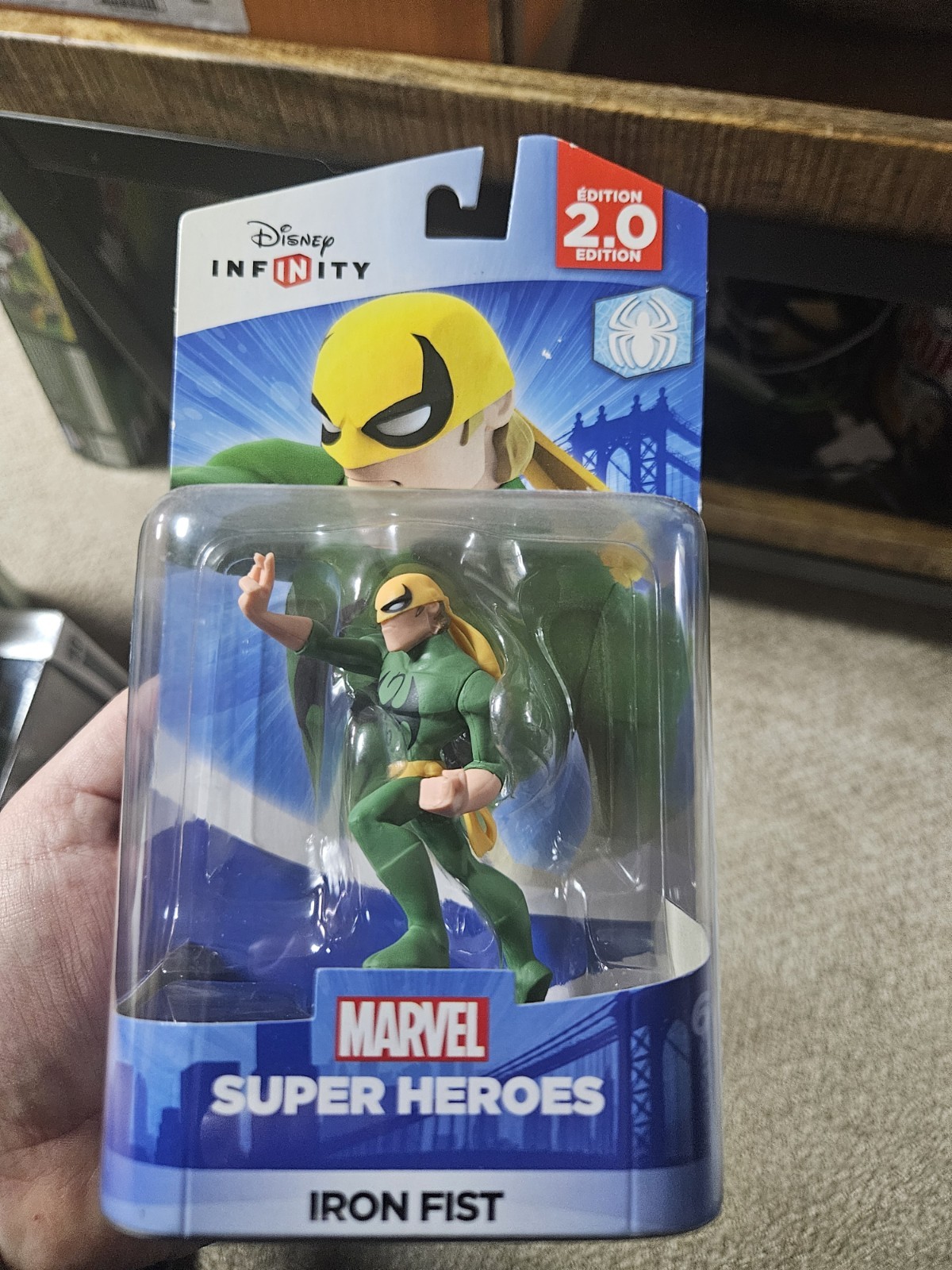 DISNEY INFINITY 2.0 FIGURE – IRON FIST – NEW