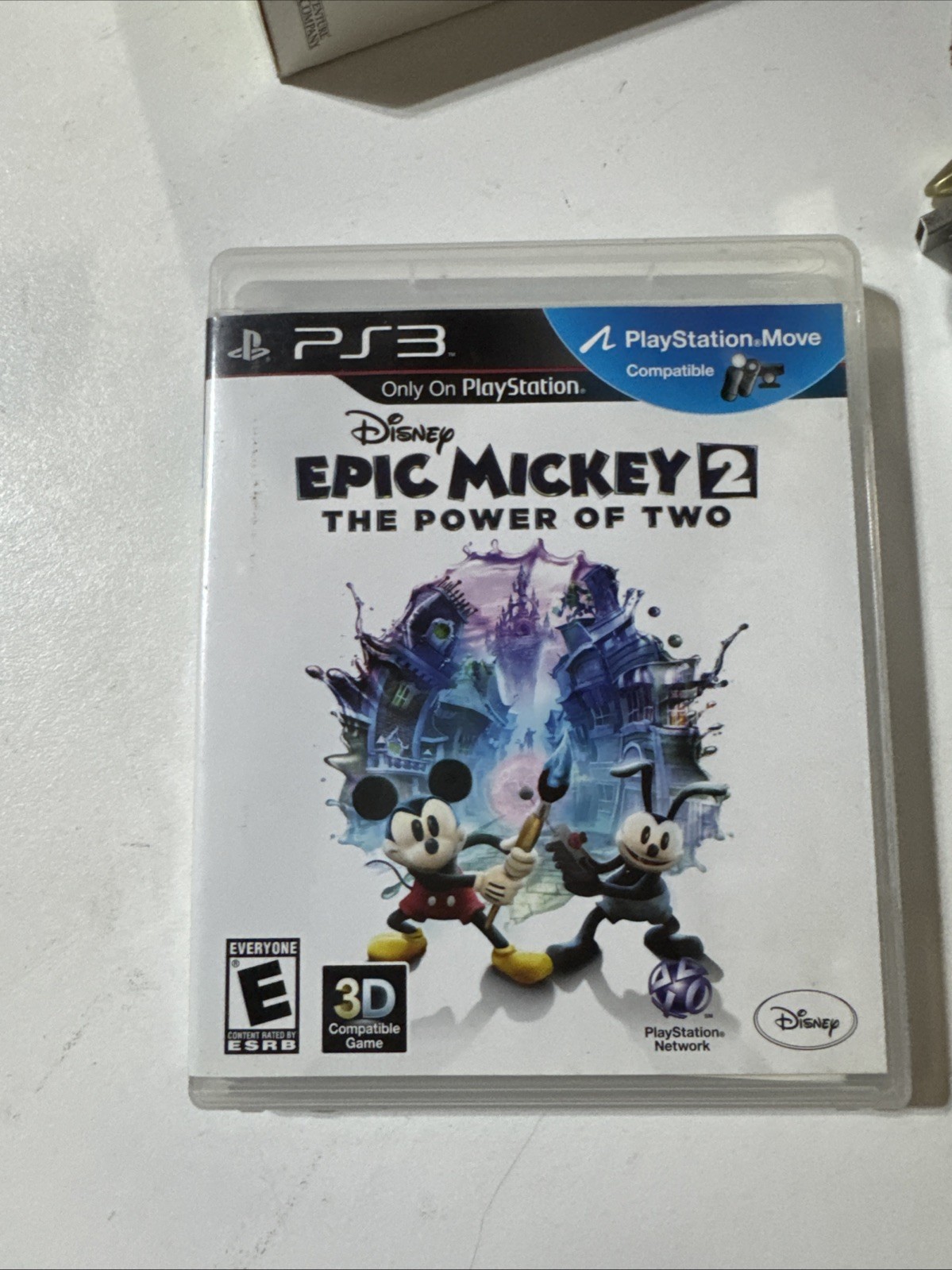 Epic Mickey 2: The Power of Two (SONY Playstation 3, PS3 2012) CIB w/ Manual
