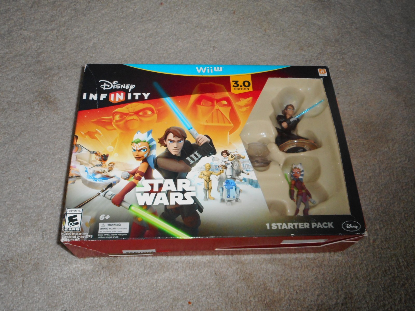 STAR WARS DISNEY INFINITY 3.0 STARTER PACK..NINTENDO WII U..**NEW**FREE S/H**