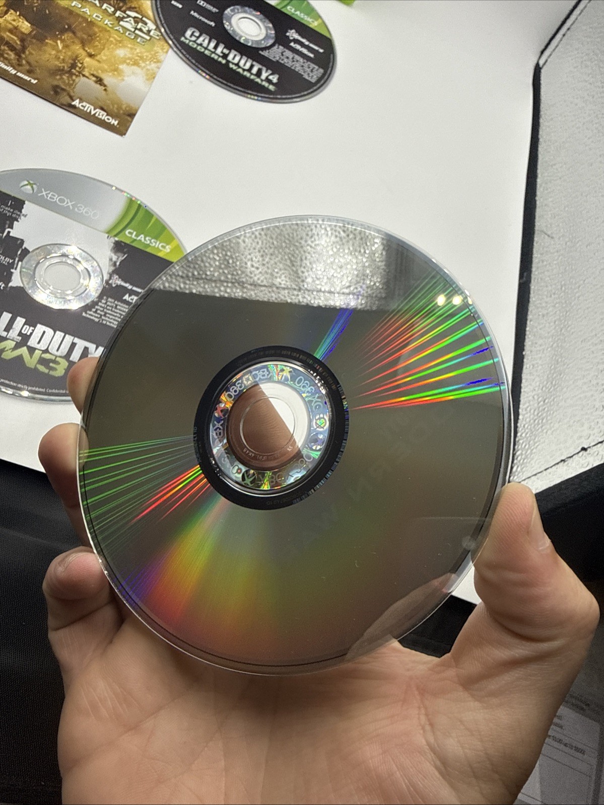 Call of Duty Modern Warfare Trilogy Xbox 360 SUPER RARE GEM! MW1, MW2, MW3
