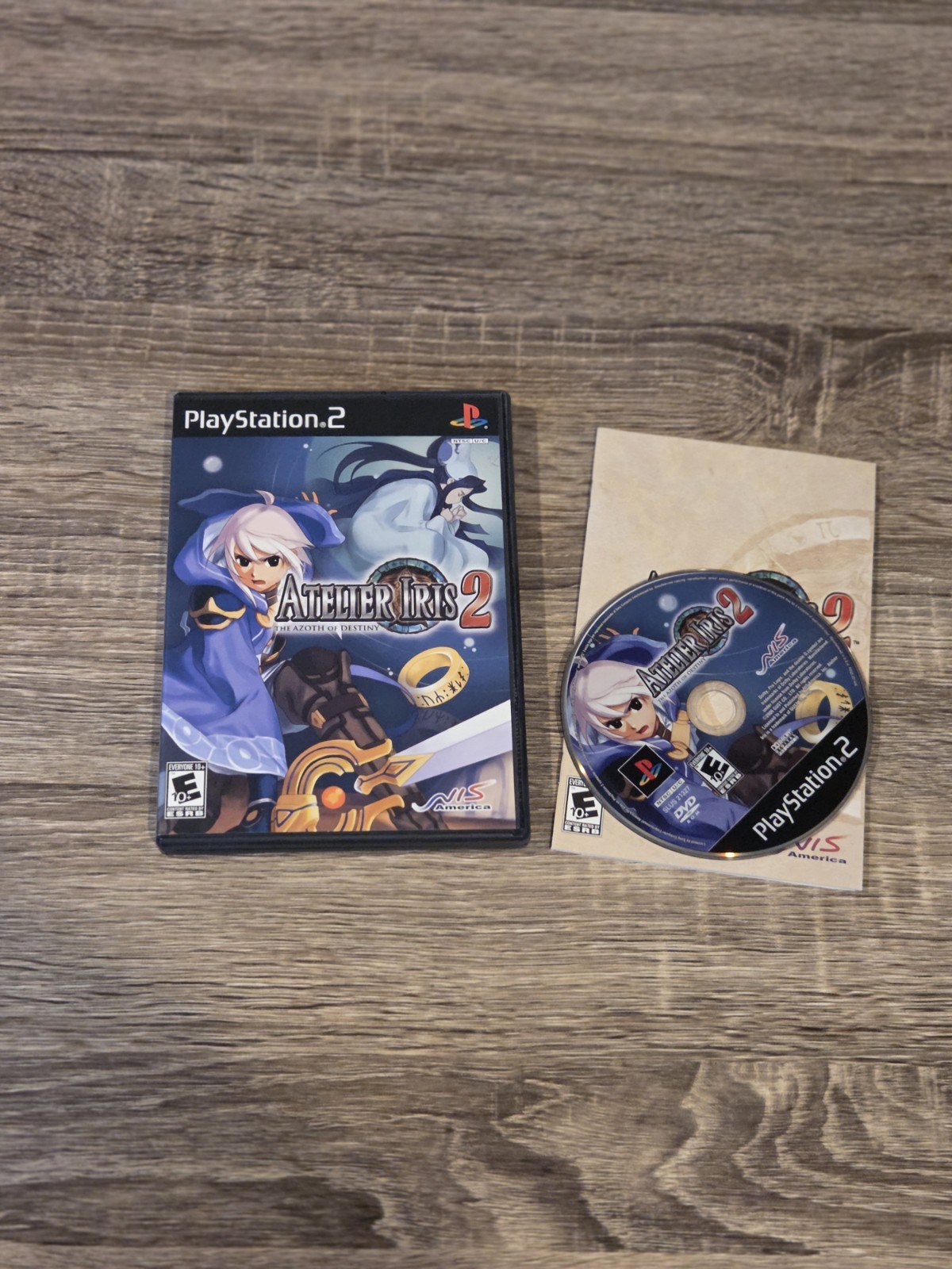 ATELIER IRIS 2 Azoth Destiny (2006 Playstation 2 PS2 RPG Mint Disc Complete CIB