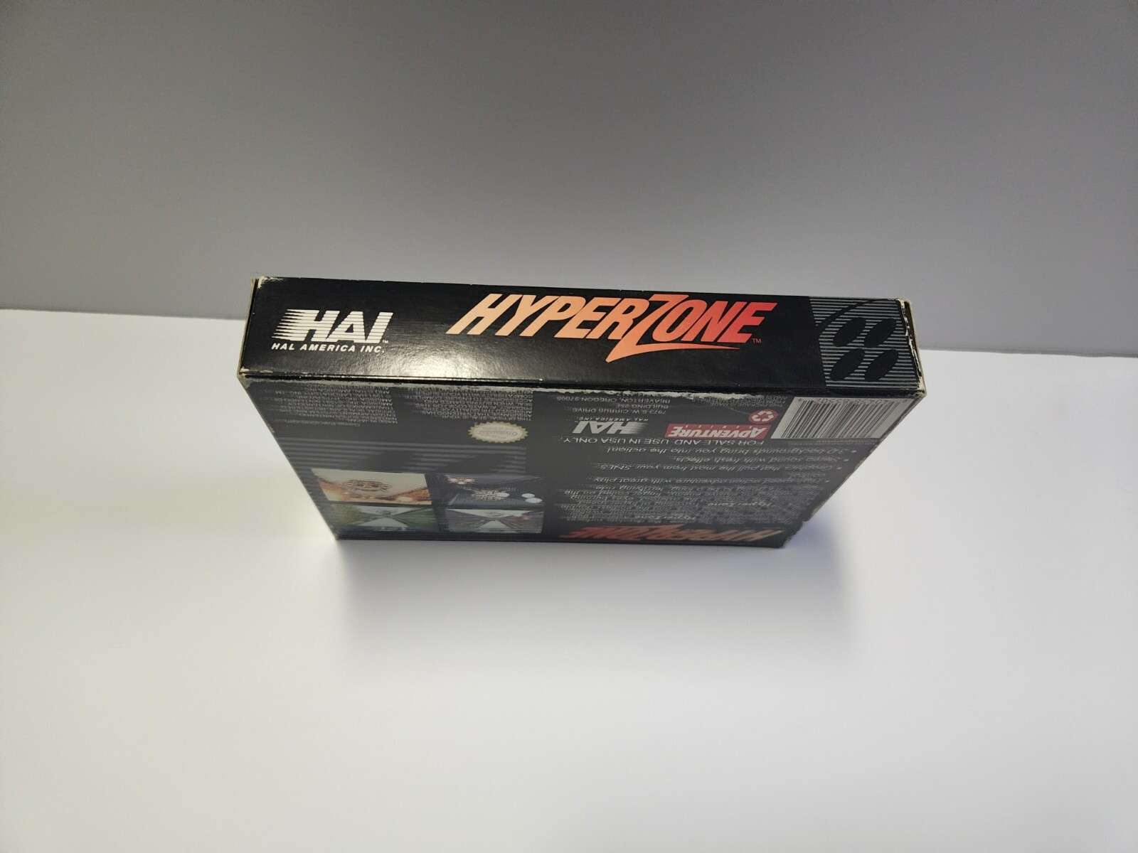 HyperZone (Super Nintendo Entertainment System, 1991) SNES Complete TESTED