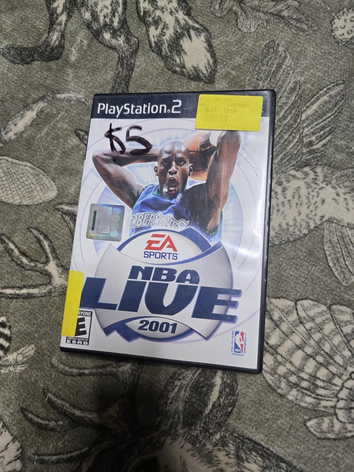 EA Sports NBA Live 2001 Sony PlayStation 2 NTSC-U/C E (Everyone) 2001