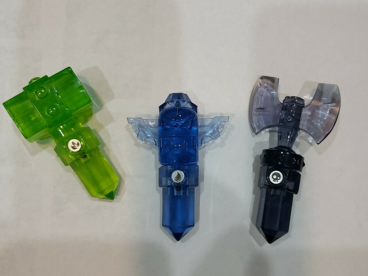 Water Tiki, Element Hammer Crystal, Undead Axe Trap Skylanders Wii PS3 PS4 Xbox