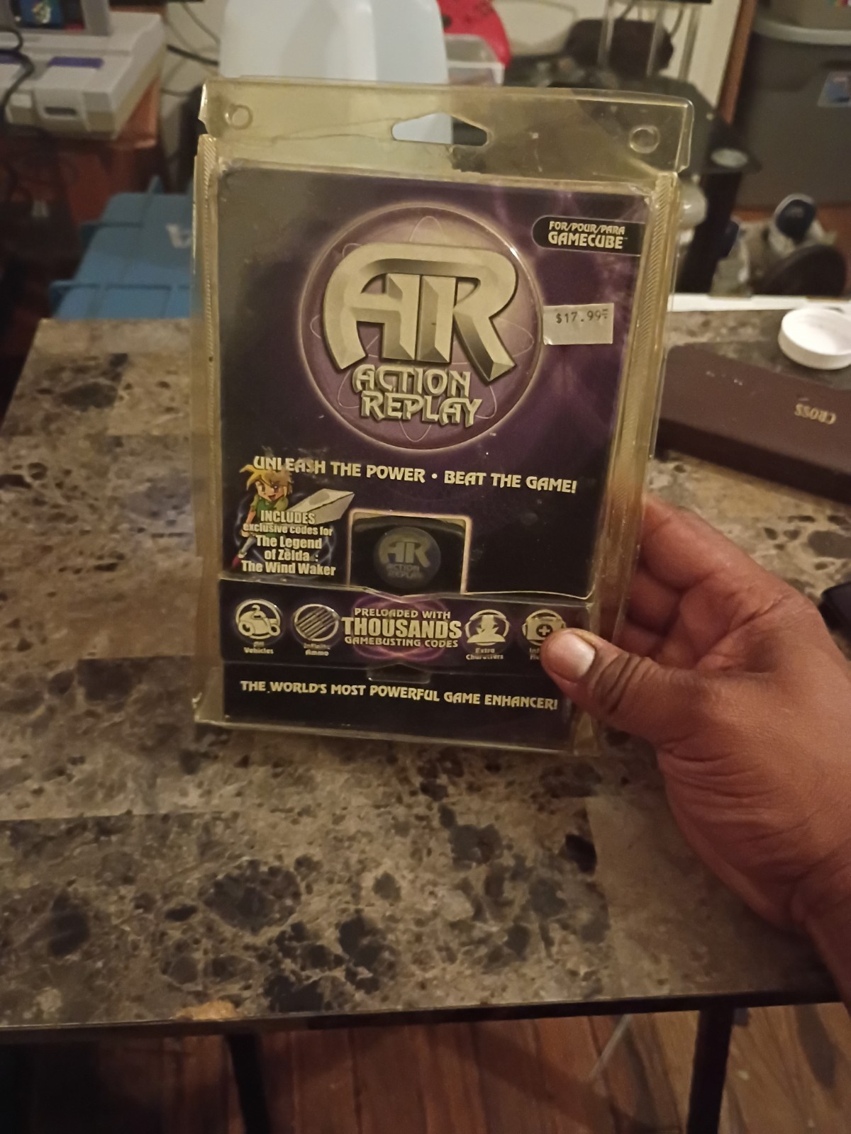 Action Replay for GameCube, Disc + Memory Card & Box