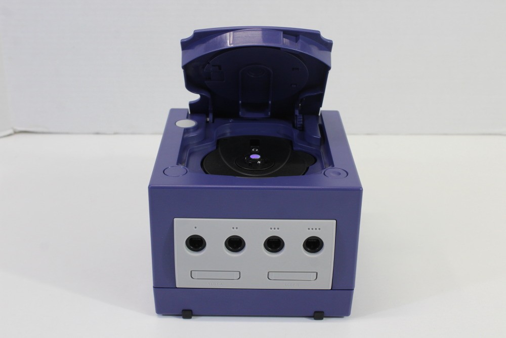 Nintendo Gamecube Console Indigo Purple LED NTSC-U/C DOL-001 GC PLAY US GAMES