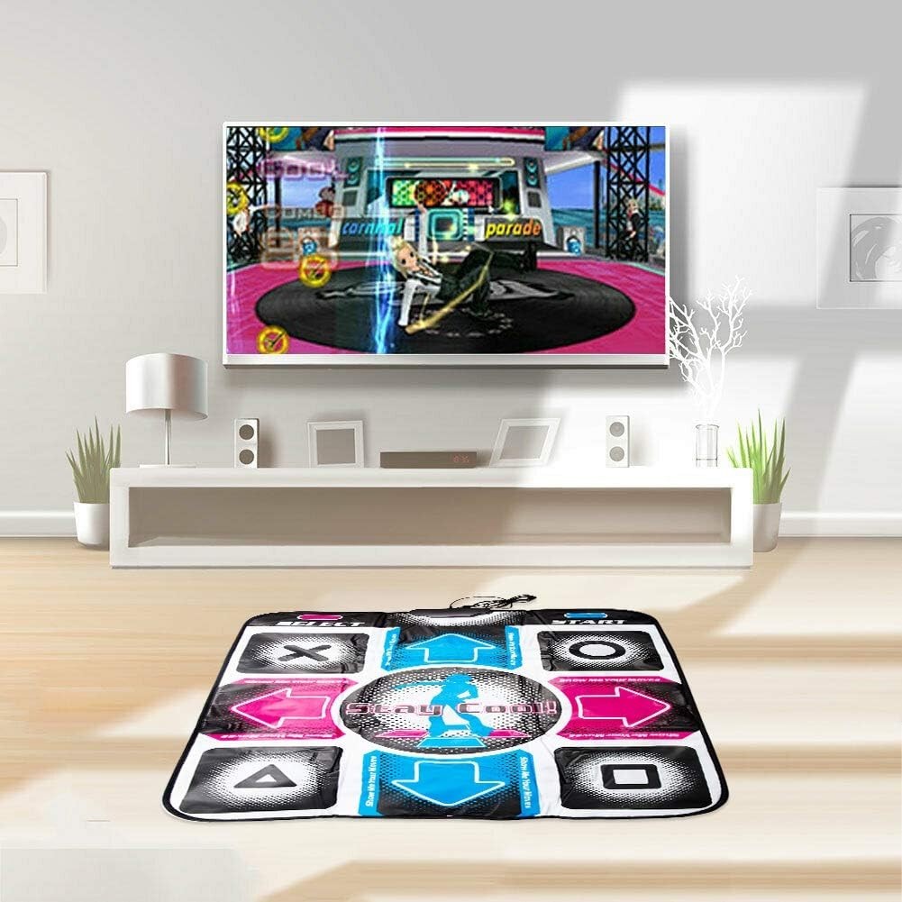 Interactive USB Dance Mat – Anti-Slip Gaming Pad for All Ages & PC Compatibility