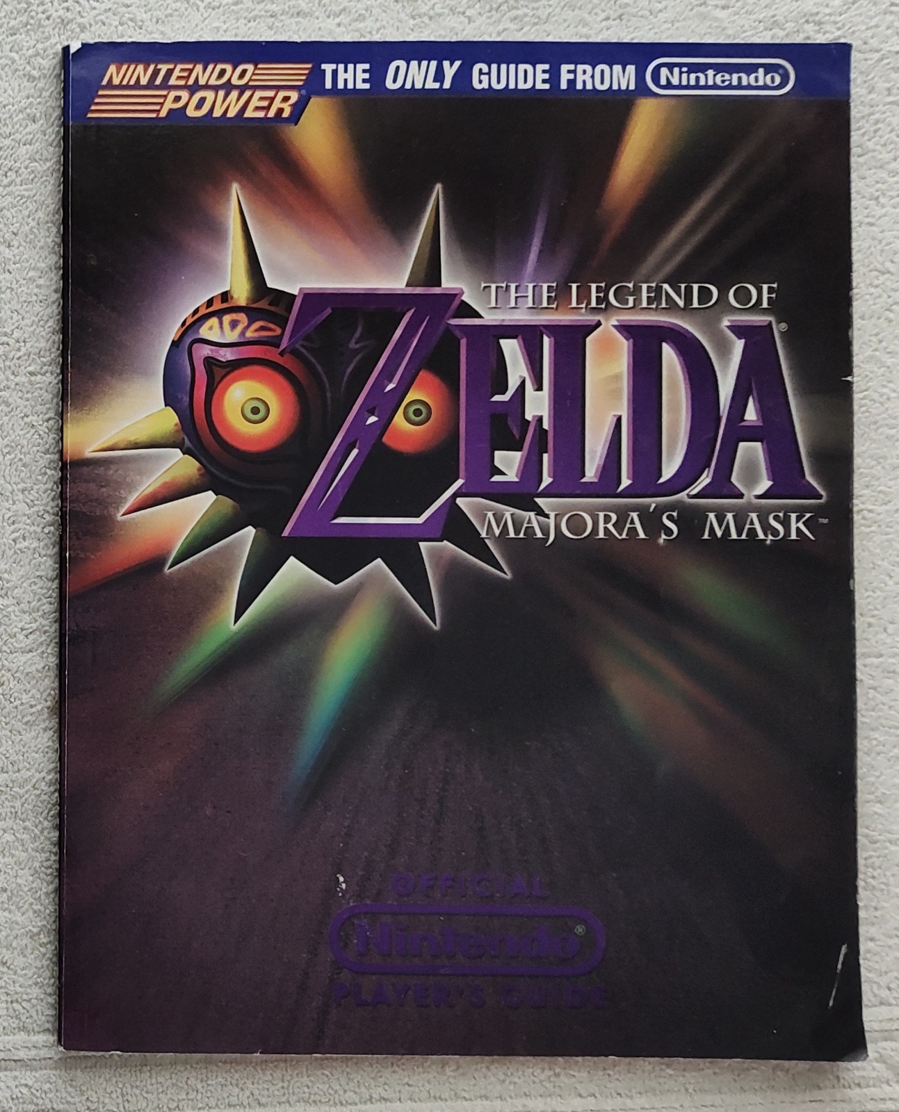 Vtg 2000 Legend of Zelda Majora’s Mask Nintendo Power Player’s Guide Book Hint