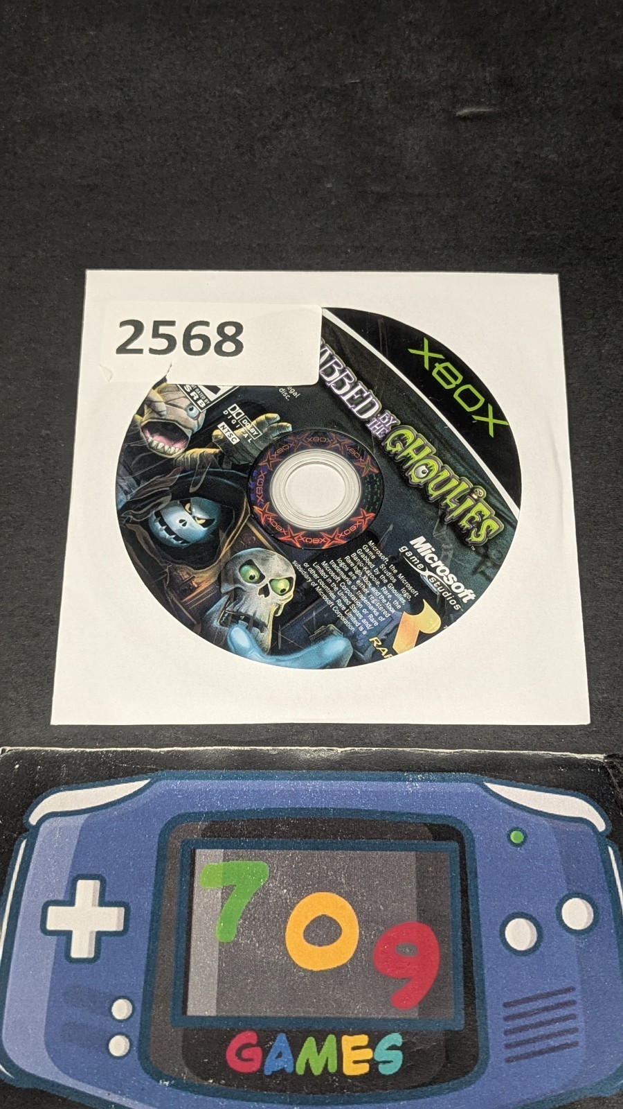 Grabbed by the Ghoulies (Microsoft Xbox, 2003) DISC ONLY
