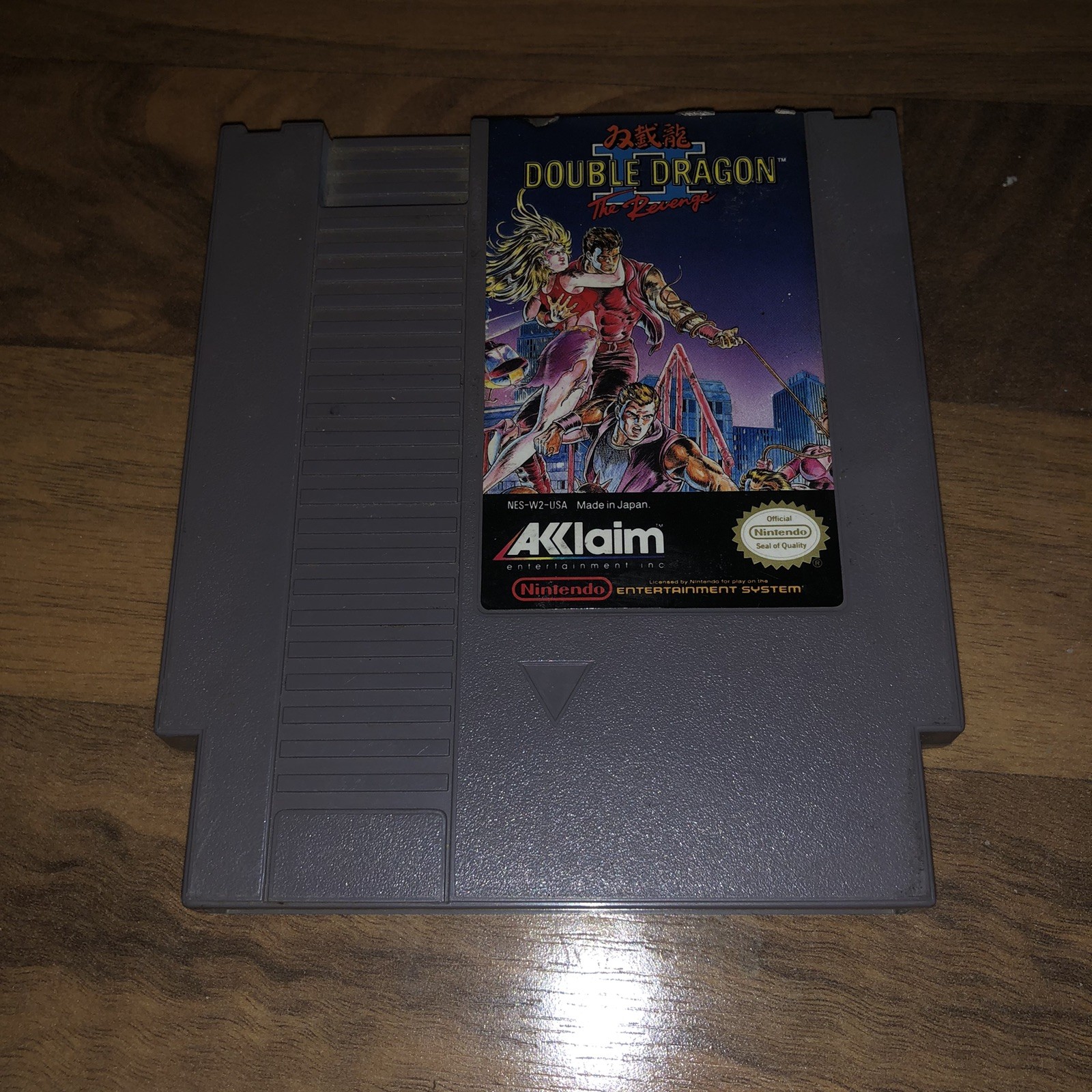 Double Dragon II The Revenge Nintendo NES Game Cartridge – Authentic and Tested