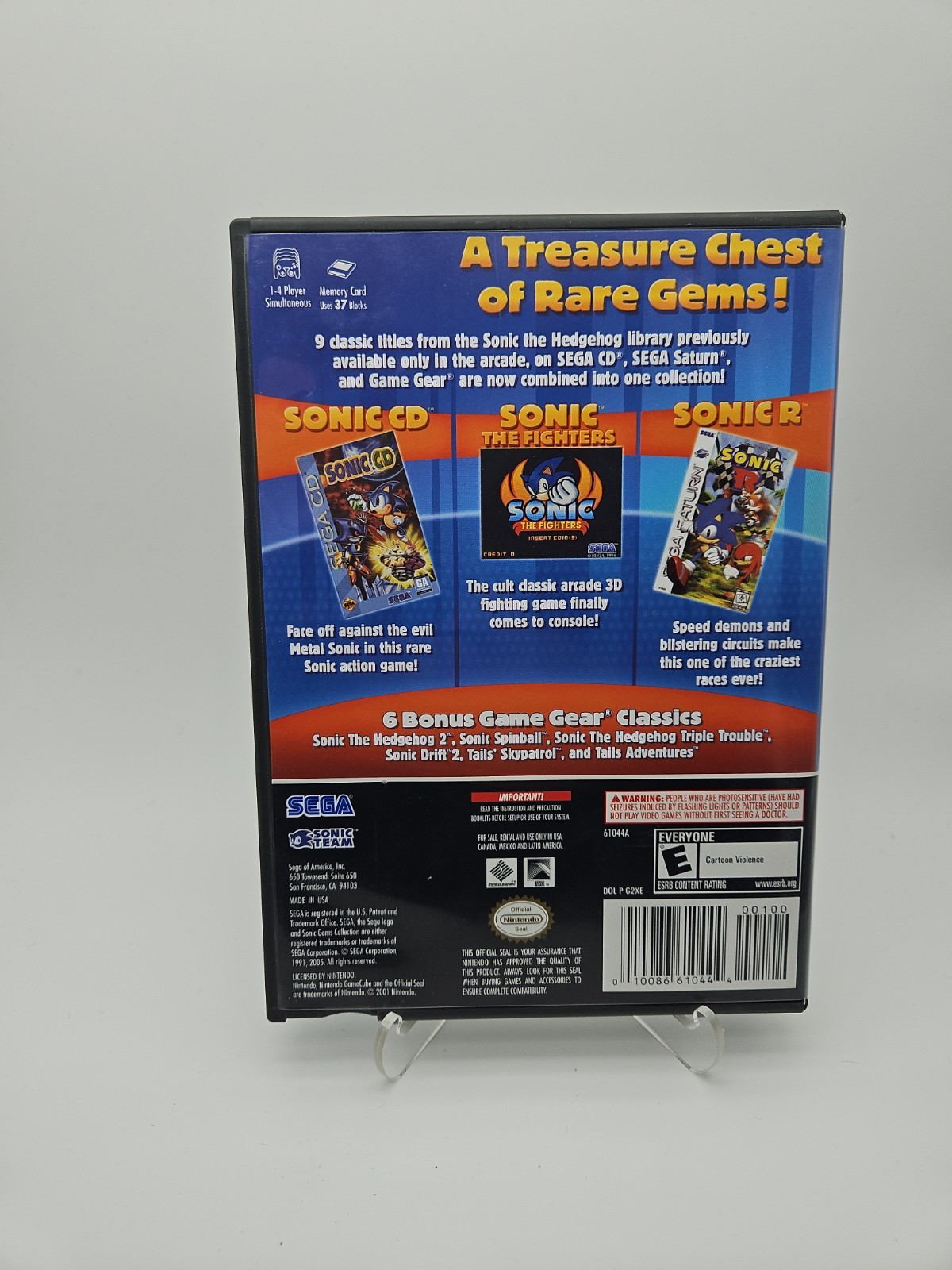 Sonic Gems Collection (Nintendo GameCube, 2005)