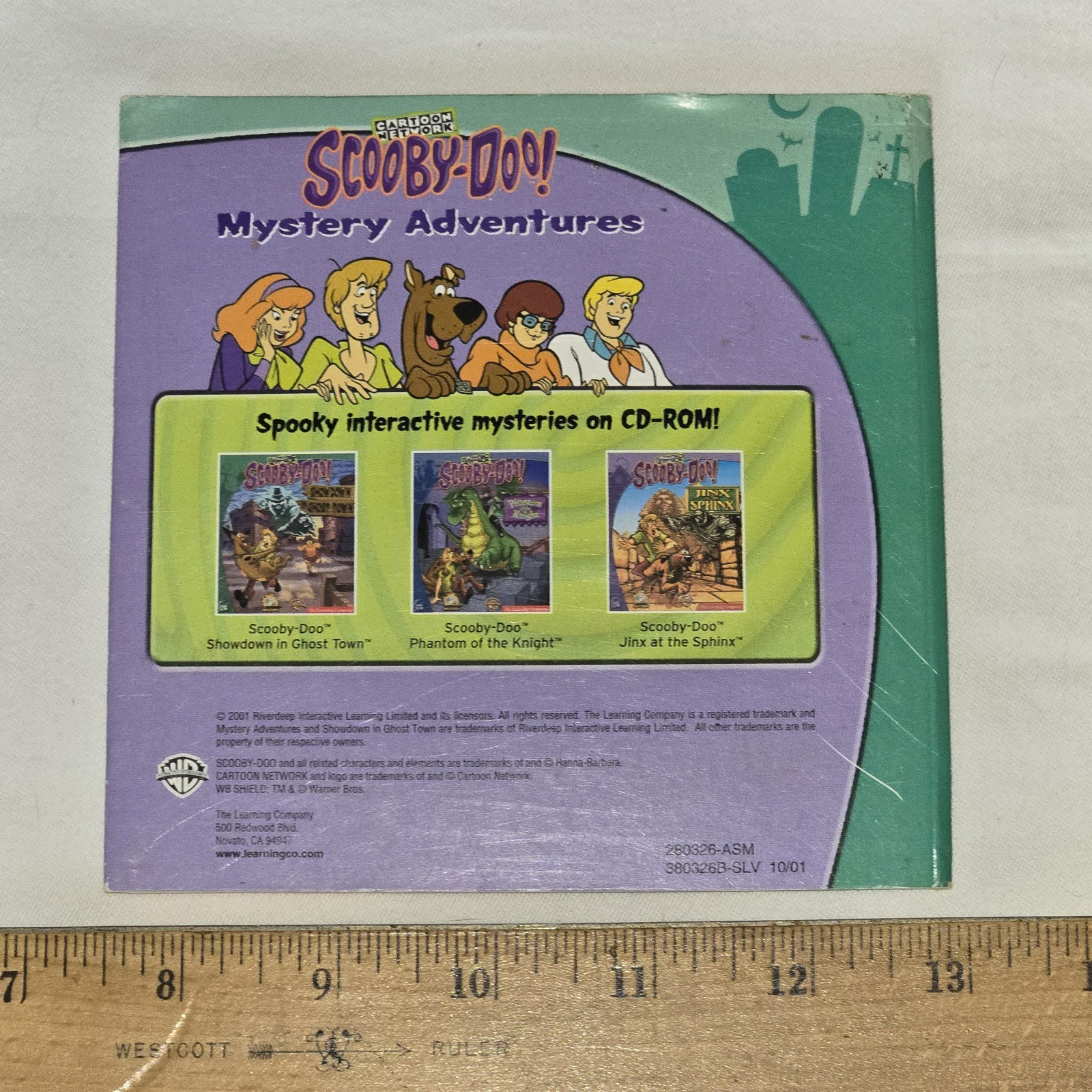 Cartoon Network Scooby-Doo Showdown in Ghost Town CD-ROM Mystery game
