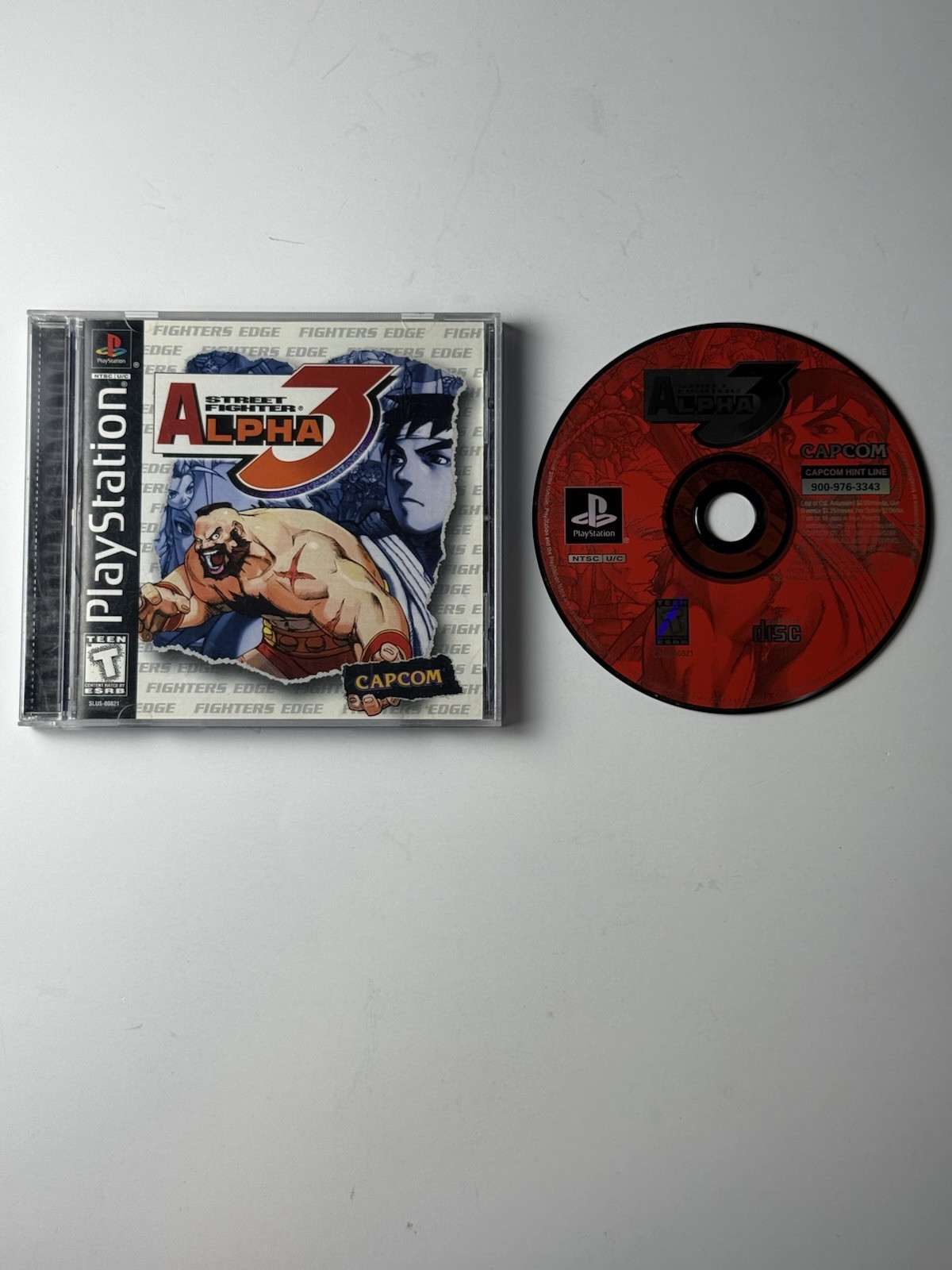 Street Fighter Alpha 3 Sony PlayStation 1 PS1 – Used Complete