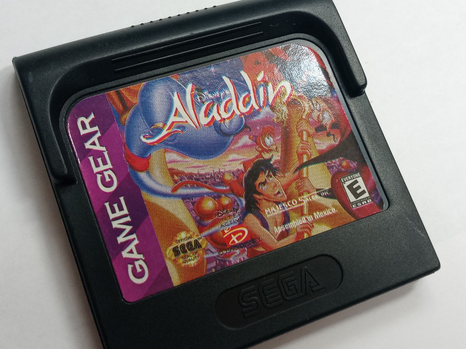 Disney’s Aladdin Majesco version Sega Game Gear with manual authentic