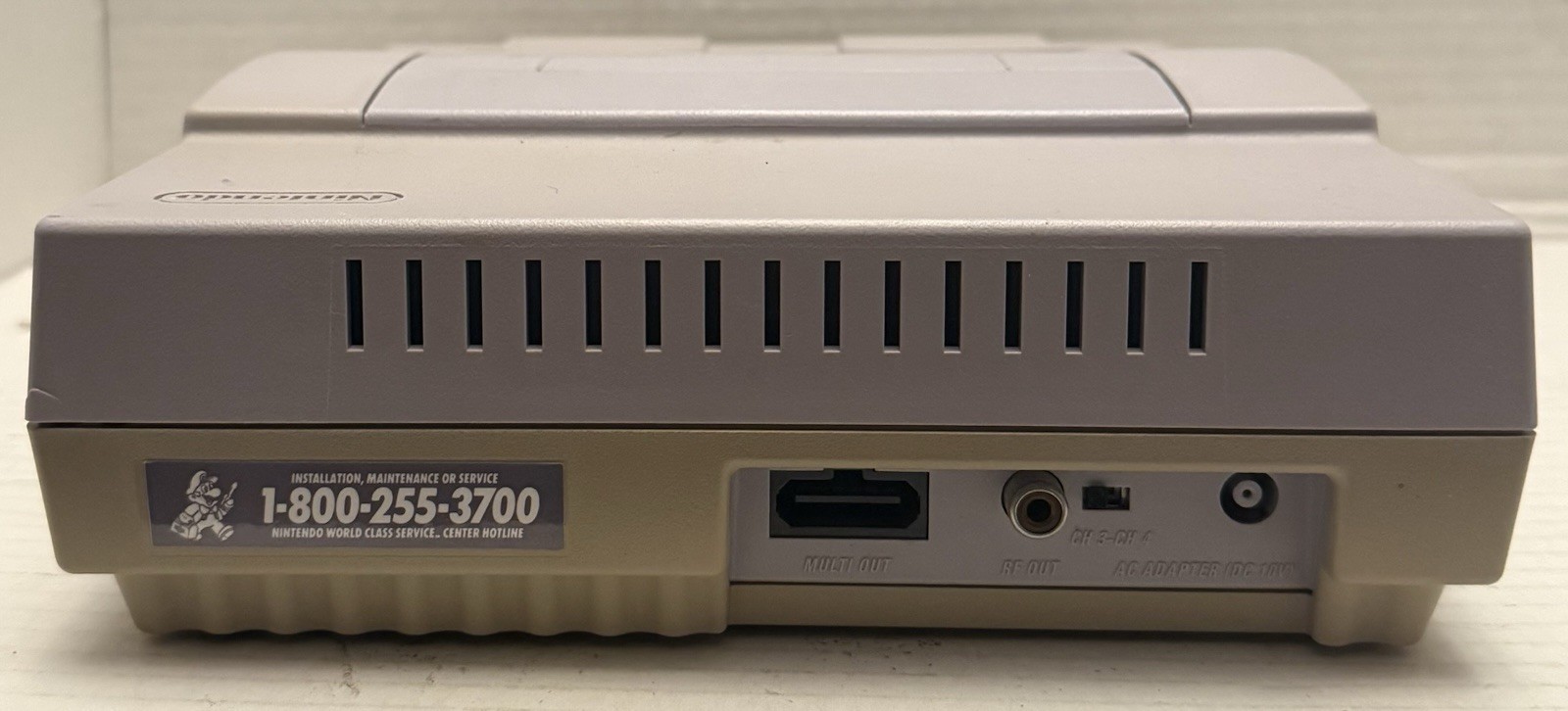 Nintendo Super Nintendo SNES Console w Controller & Wires – Tested