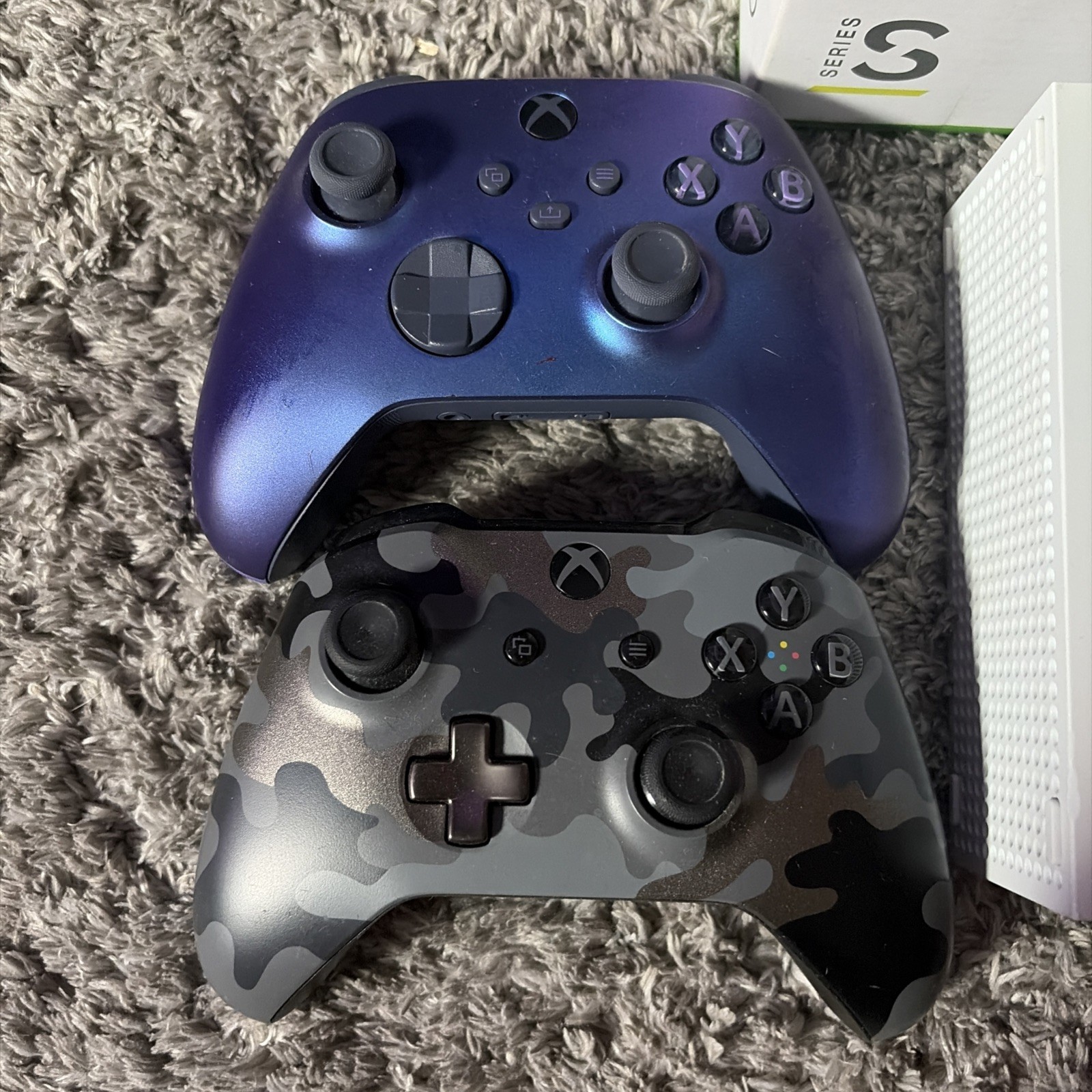 Microsoft Xbox Series S 512GB Video Game Console – White With 2 Controllers