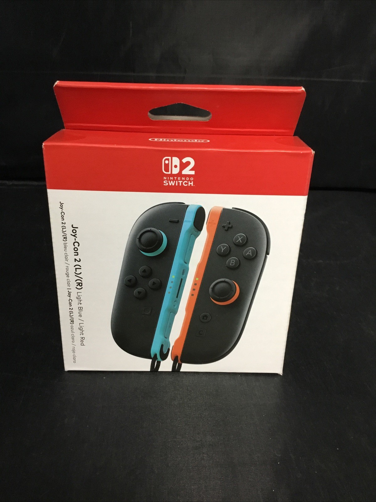 Genuine Joy-Con 2 (L/R) Wireless Controller for Nintendo Switch 2 LIGHT BLUE/RED