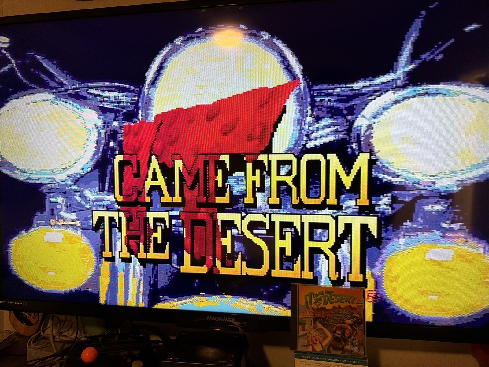 It Came From The Desert TurboGrafx-16 CD PC Engine Tested Complete CIB