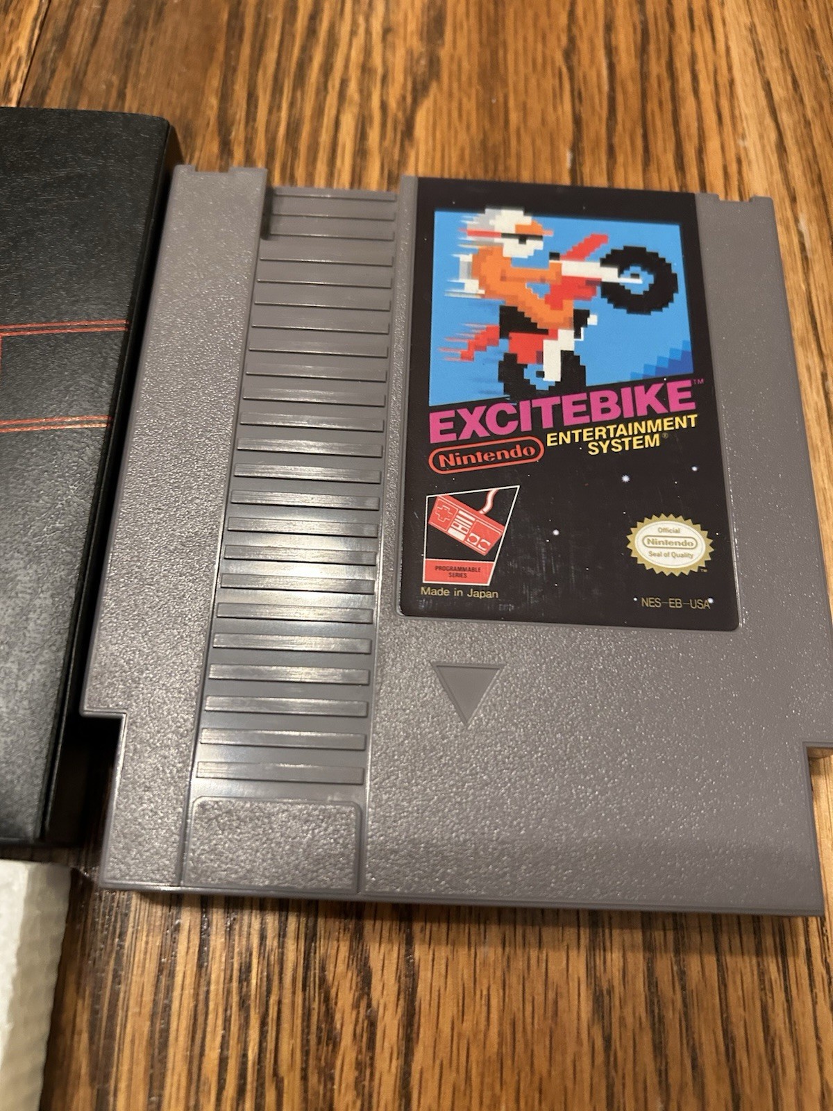 Excitebike (Nintendo NES, 1985) CIB Complete with Box W/ Protector