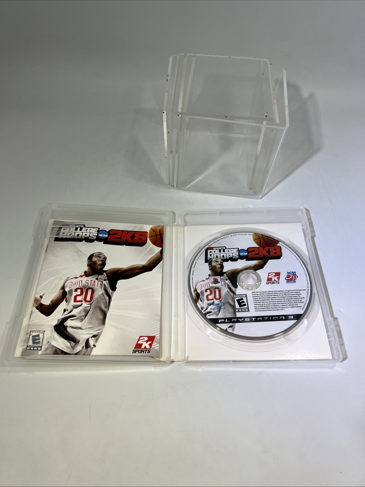 College Hoops 2K8 NCAA Basketball PS3 Sony PlayStation CIB Complete W/Manual #ML