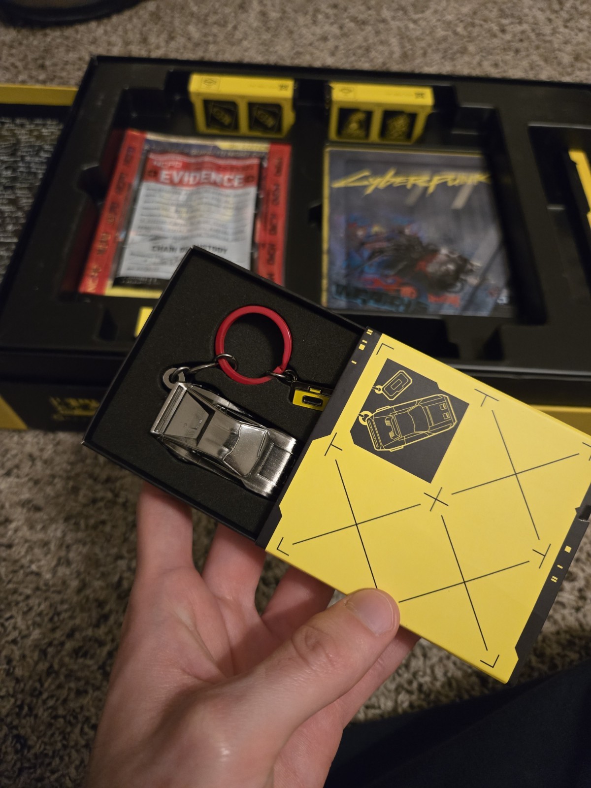 Cyberpunk 2077 Collector’s Edition Box Set w/ Collectibles (NO GAME, STATUE)