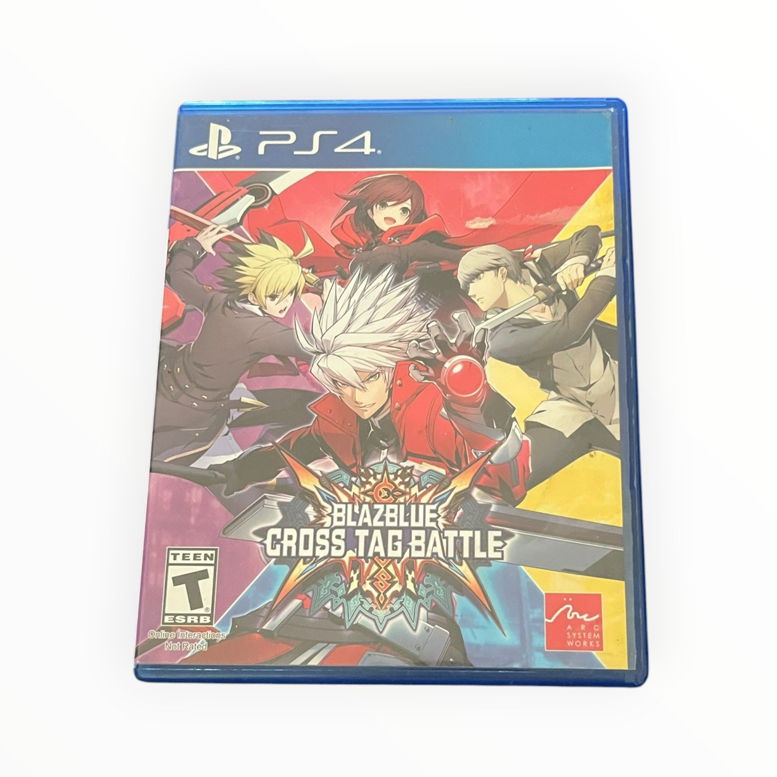 BlazBlue Cross Tag Battle PS4 Complete CIB Tested Arc System Works