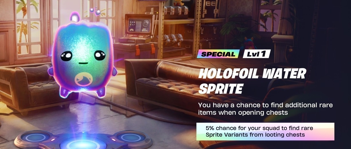 Battle Royale Special Holofoil Water Sprite