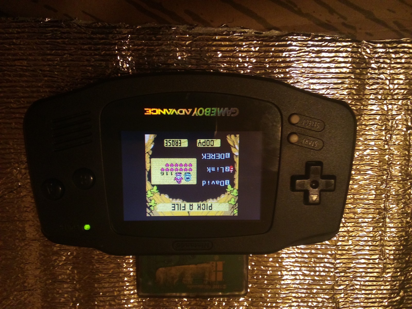 Functioning Legend of Zelda: Oracle of Seasons Nintendo Game Boy Color Cartridge