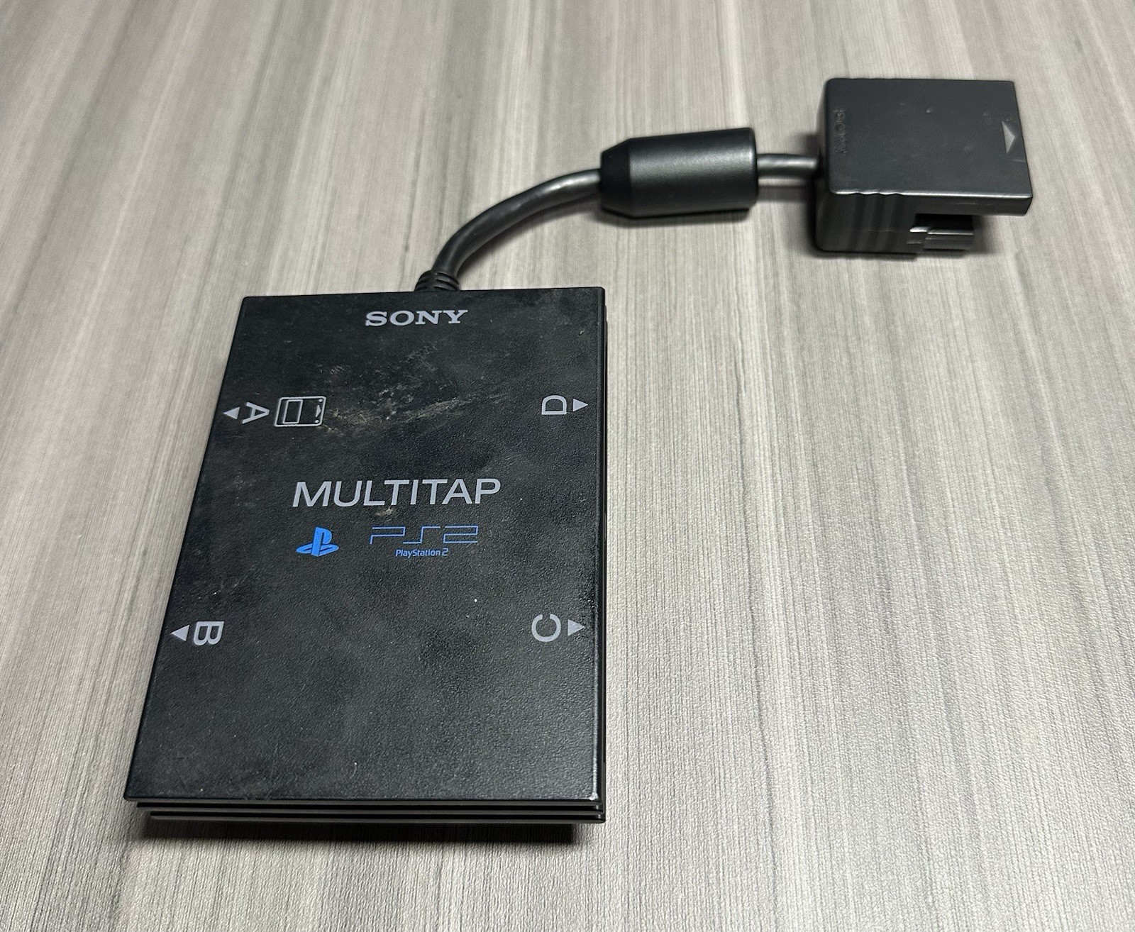 Sony Multitap SCPH-70120 Black Wired for PlayStation 2 Console *As-Is*