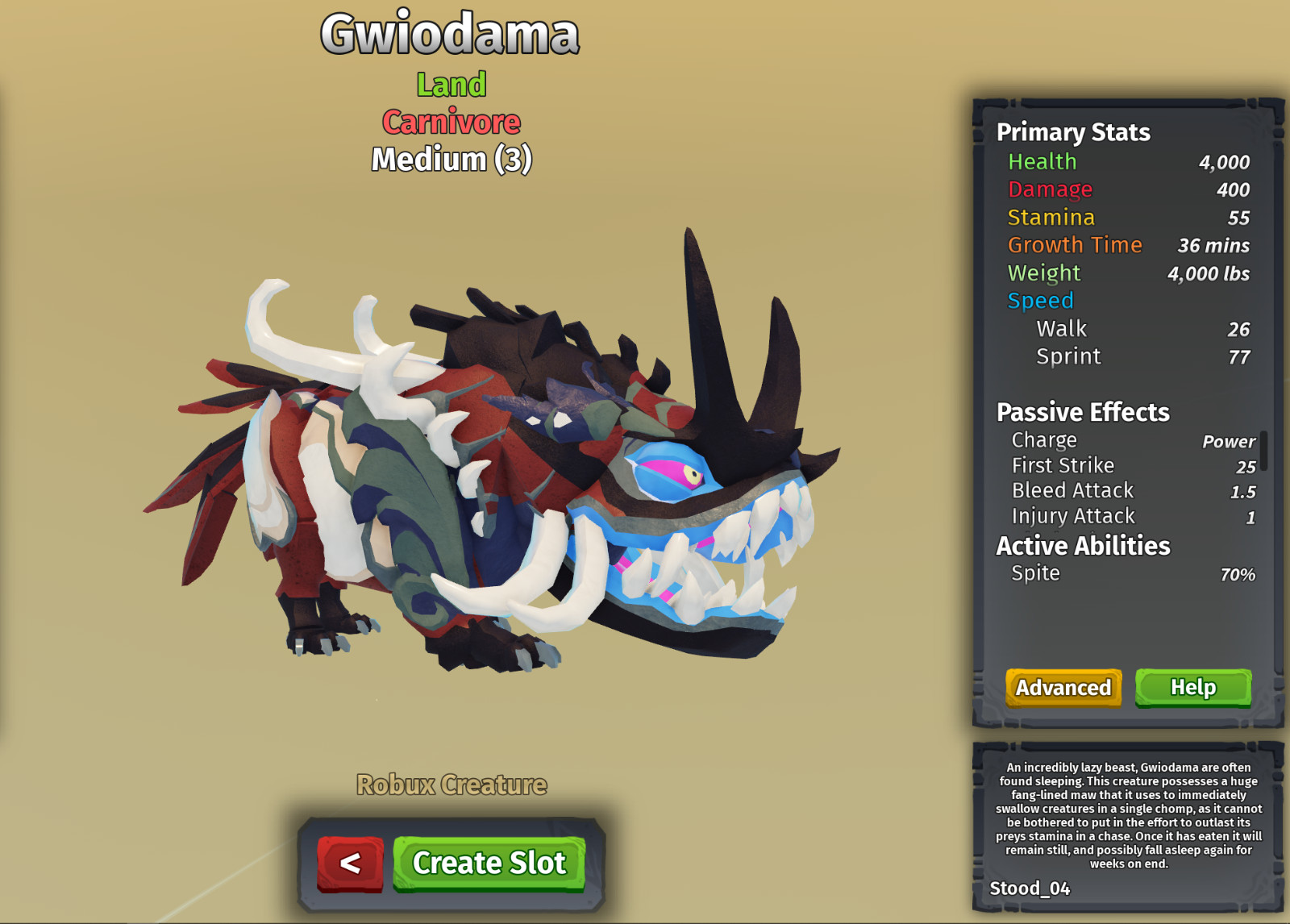 Gwiodama Species | Creatures of Sonaria | Roblox