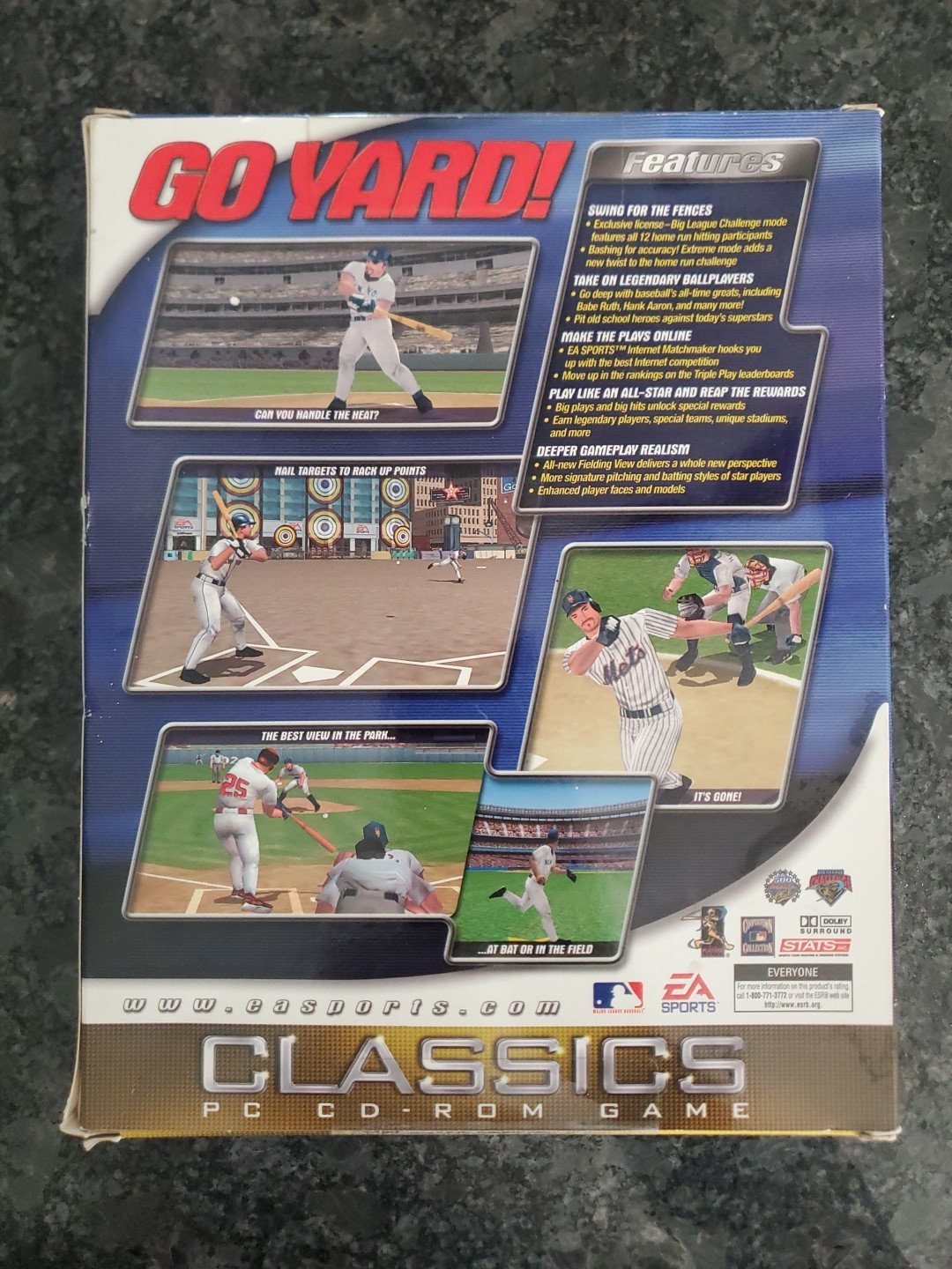 EA Sports Triple Play 2001 Game (PC, 2000) Big Box New Sealed Windows 95 98 Req