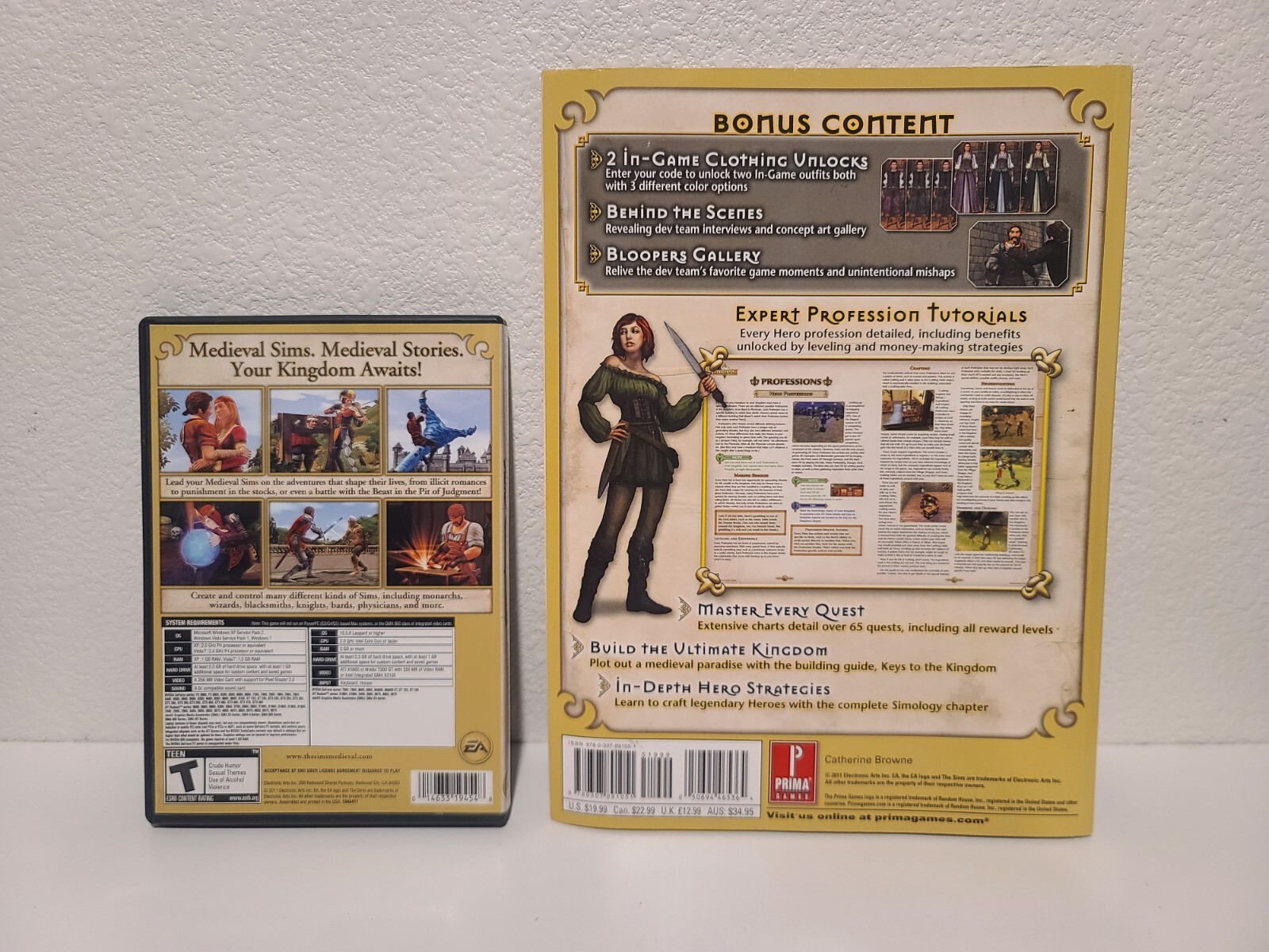 The Sims Medieval Limited Edition PC Mac CIB Complete w/ Prima Strategy Guide