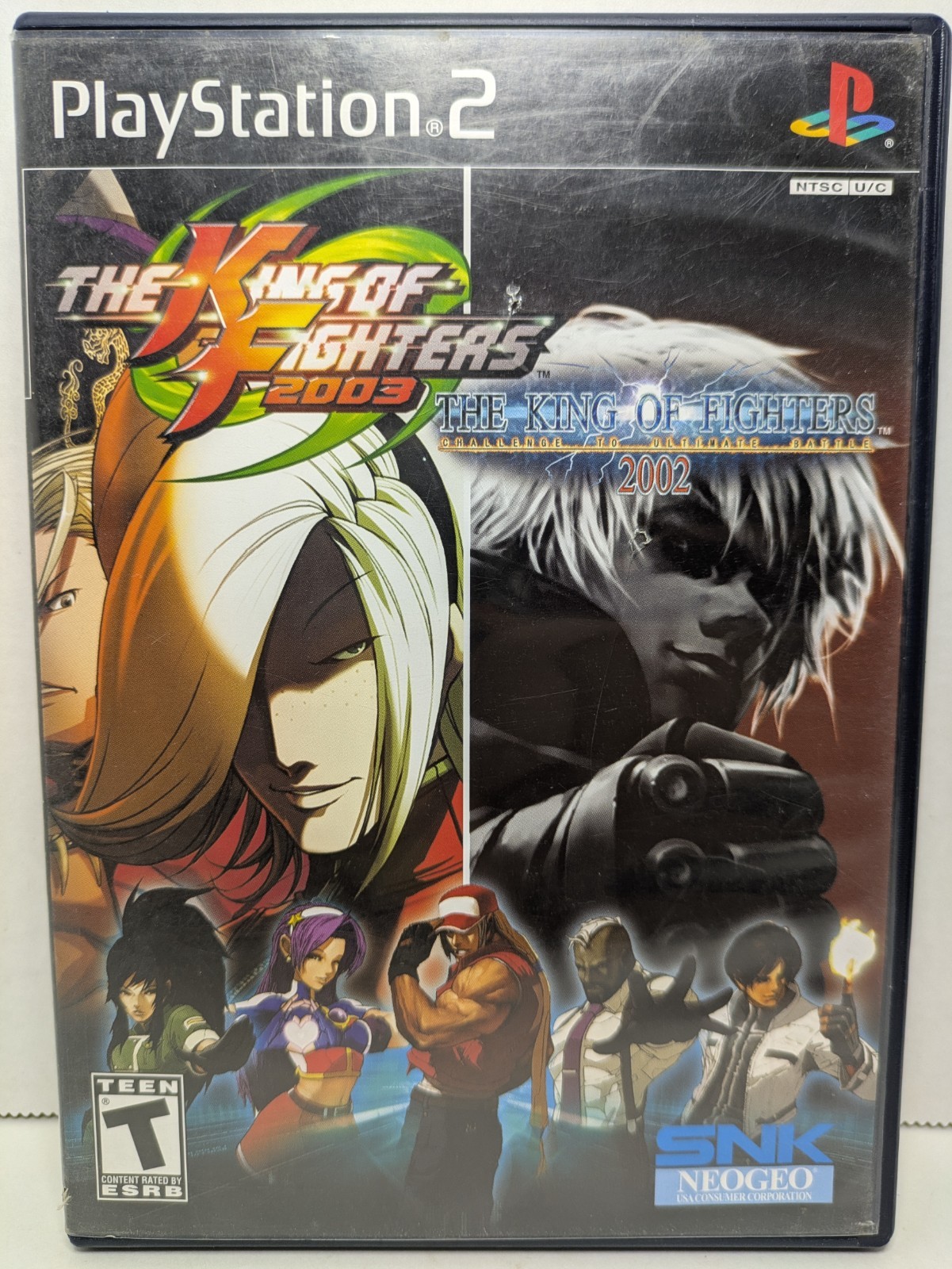 The King of Fighters 2002/2003 (PlayStation 2, PS2, 2005) CIB W/ Reg Card Tested