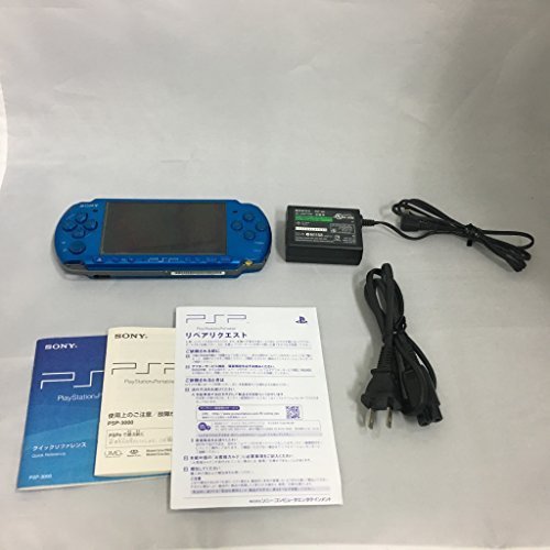 PSP Playstation Portable Vibrant Blue (PSP – 3000 VB) from japan game SONY