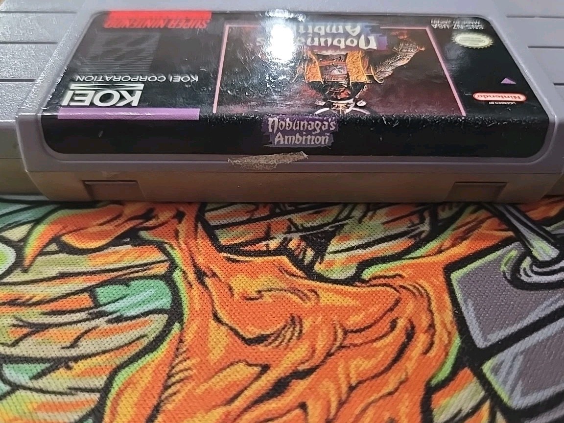 Nobunaga’s Ambition (Super Nintendo Entertainment System, 1994) SNES Authentic