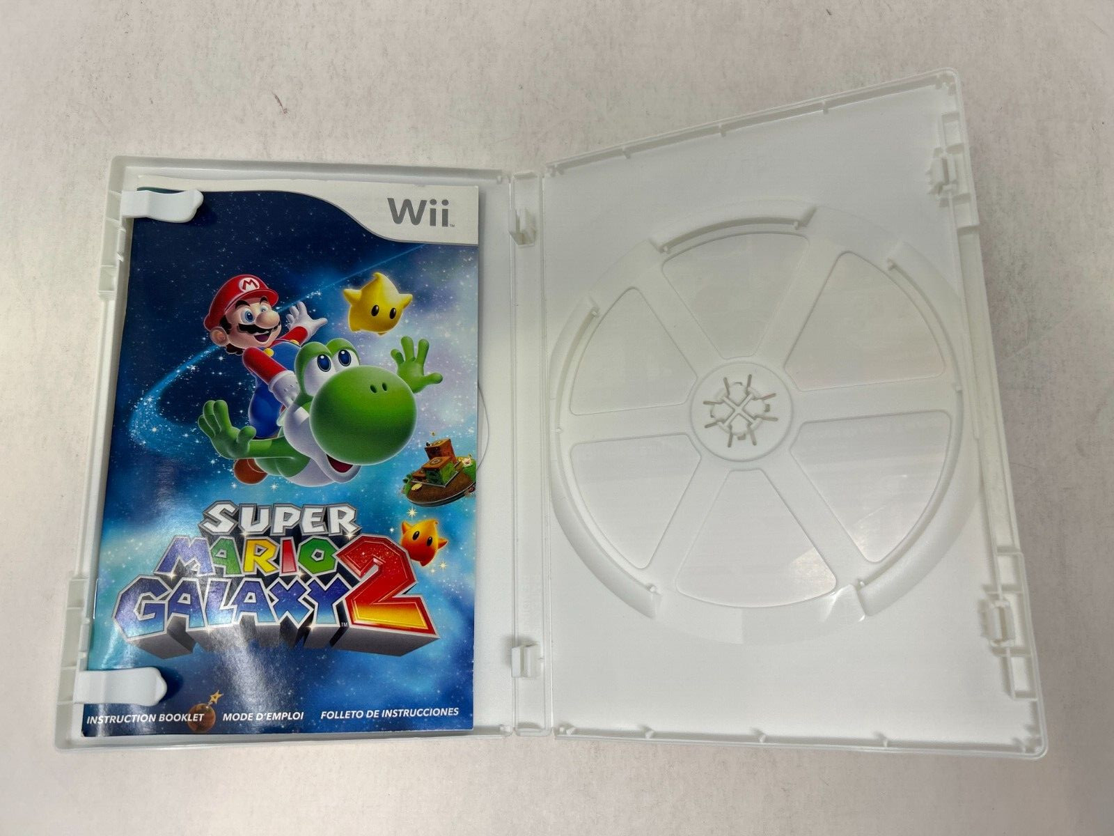 Case and Manual Only NO GAME Super Mario Galaxy 2 Nintendo Wii Authentic