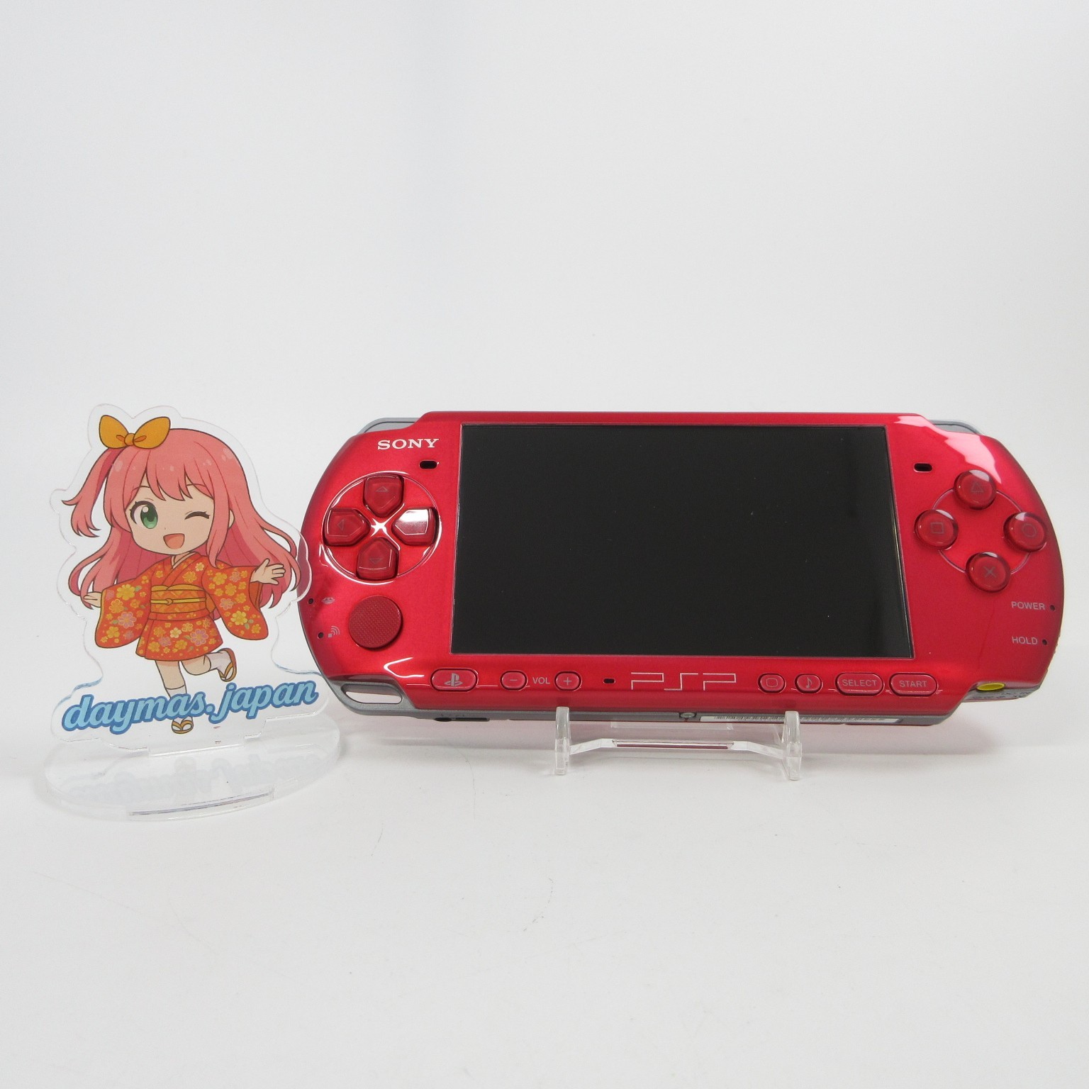 【Near Mint】Sony PSP-3000 Radiant Red Console Only No Battery Japan Ver. #T-BA08/