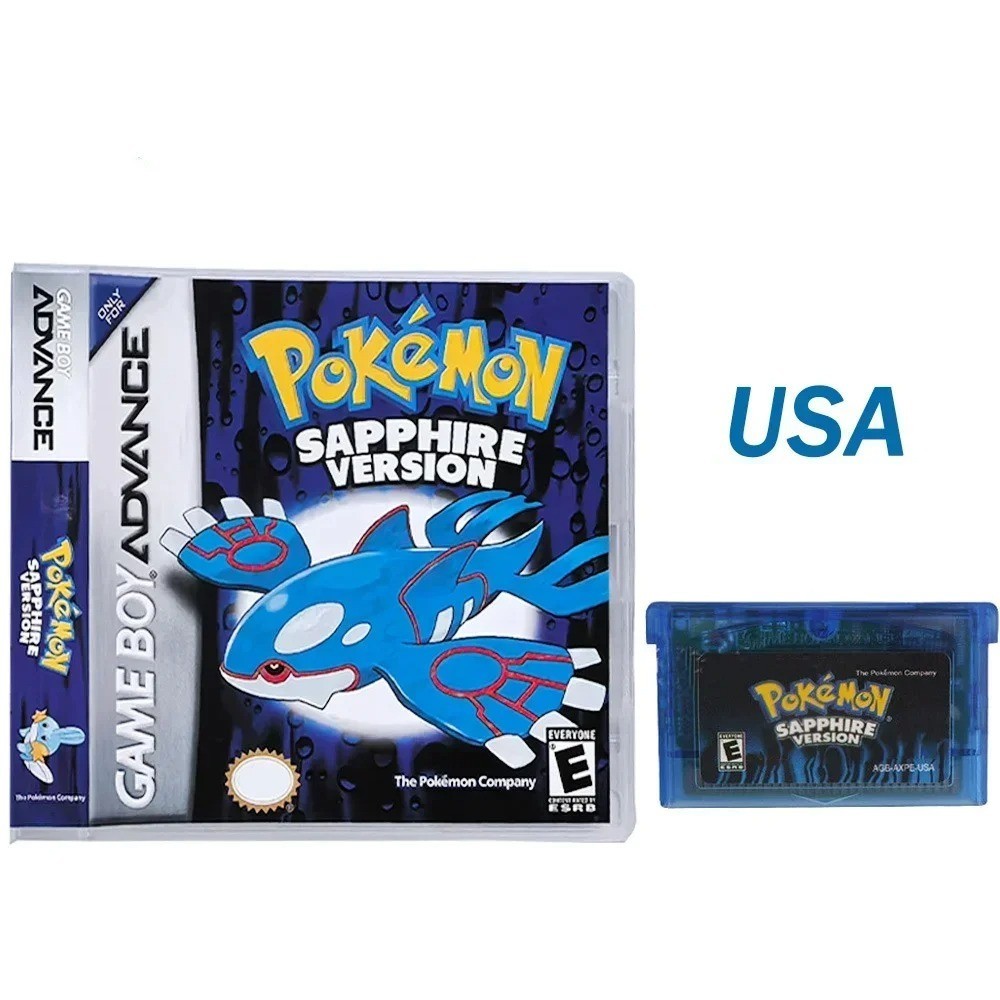 Game Card Emerald For Pokemon GBA