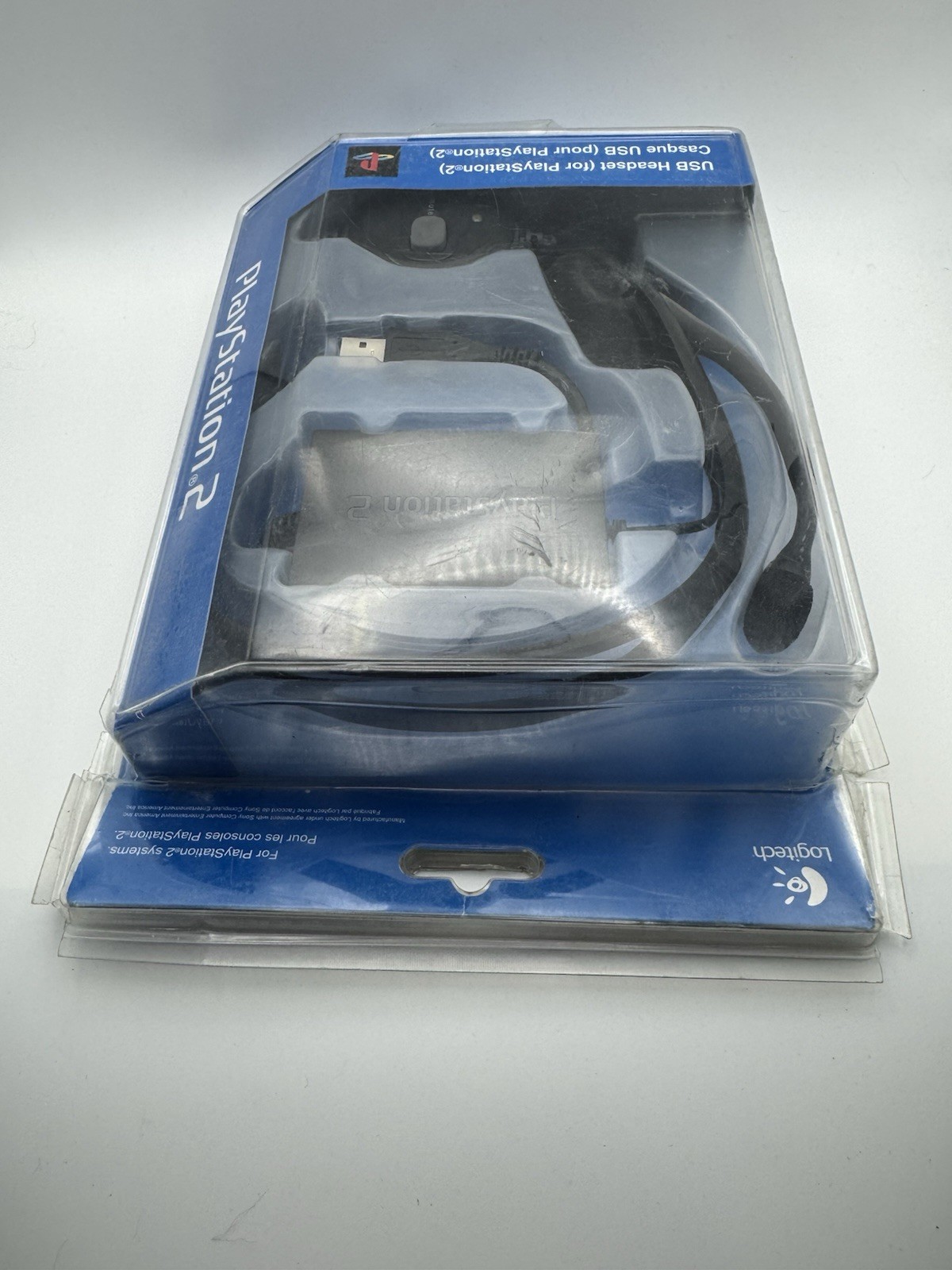 Logitech USB Headset for PlayStation 2 (PS2) with Microphone ~ Sealed New